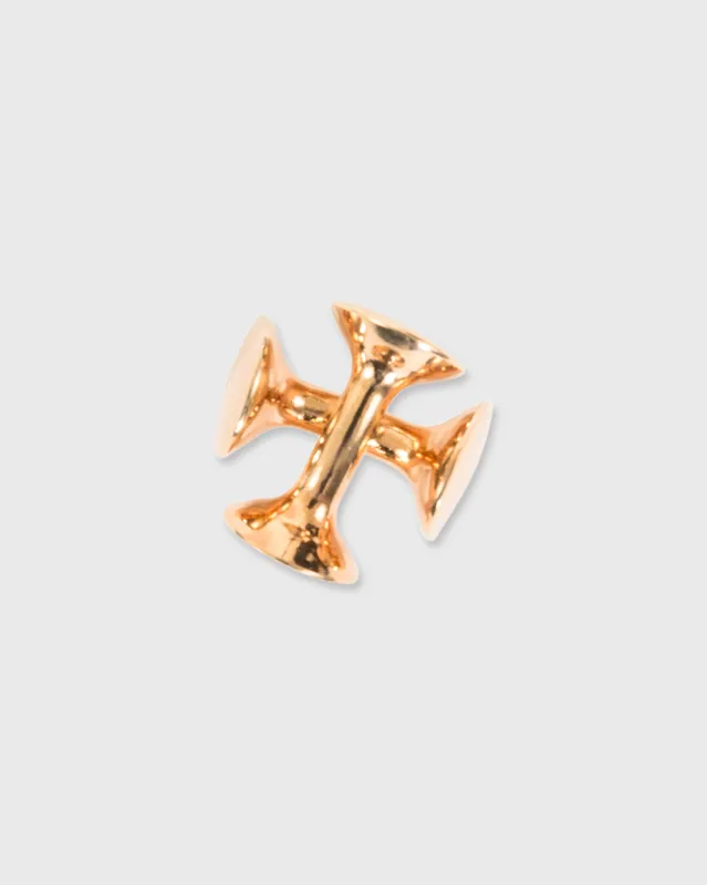 Circle Two-Way Cufflinks in Rose Gold Plated sold by Mashburn