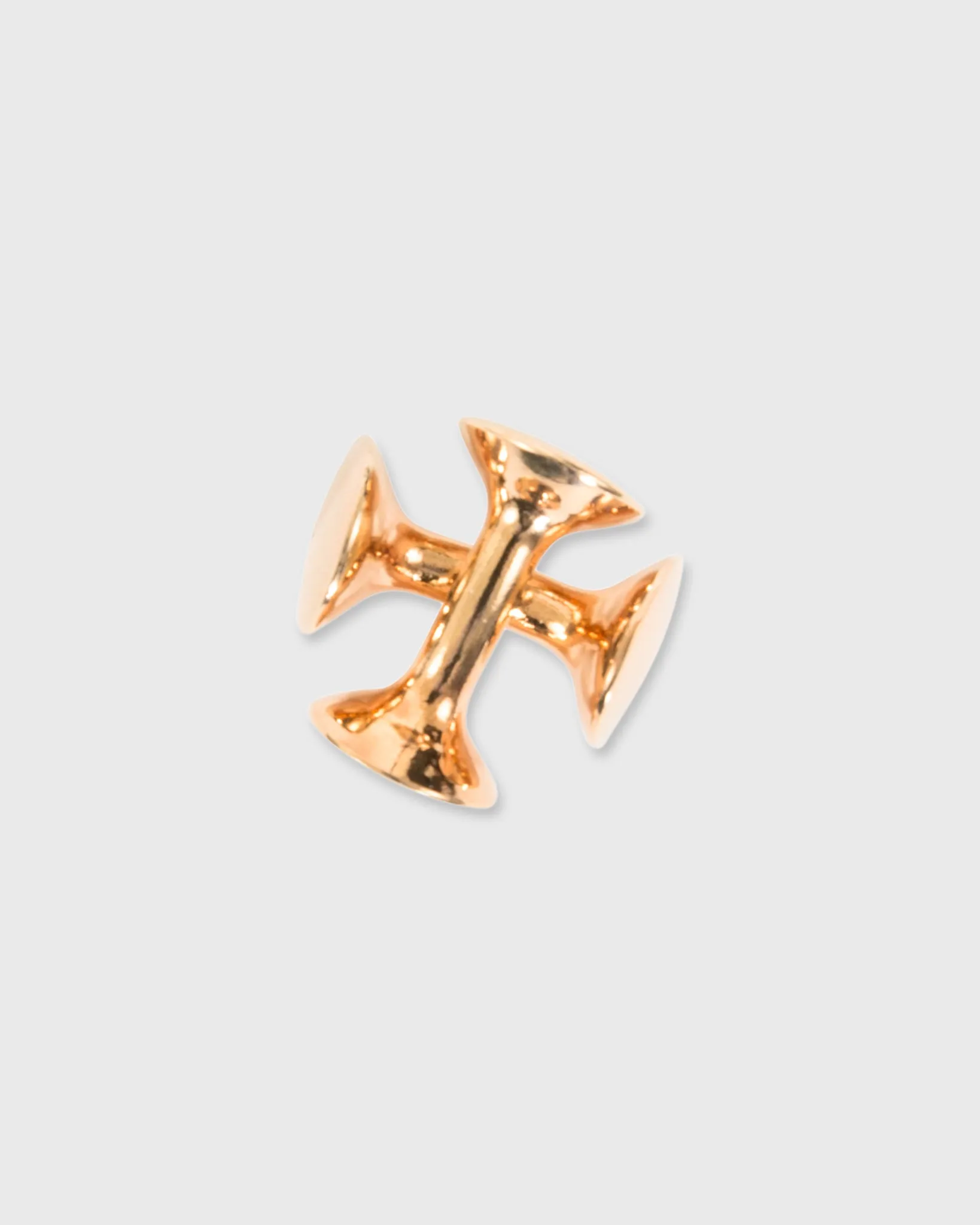 Circle Two-Way Cufflinks in Rose Gold Plated sold by Mashburn