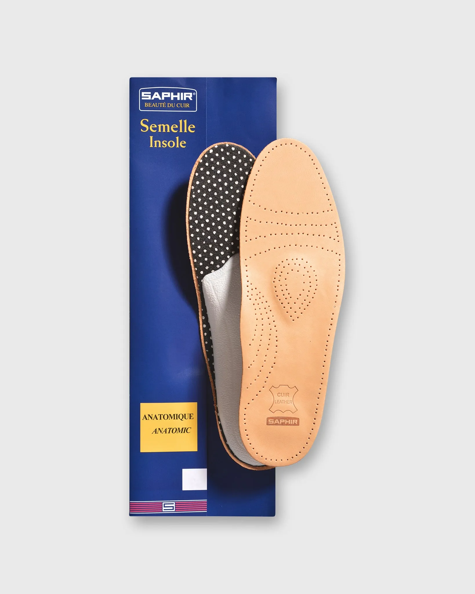 Anatomic Insole in Natural/White/Black sold by Mashburn