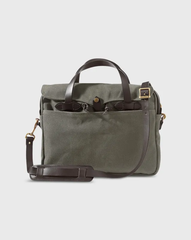 Original Briefcase in Otter Green sold by Mashburn