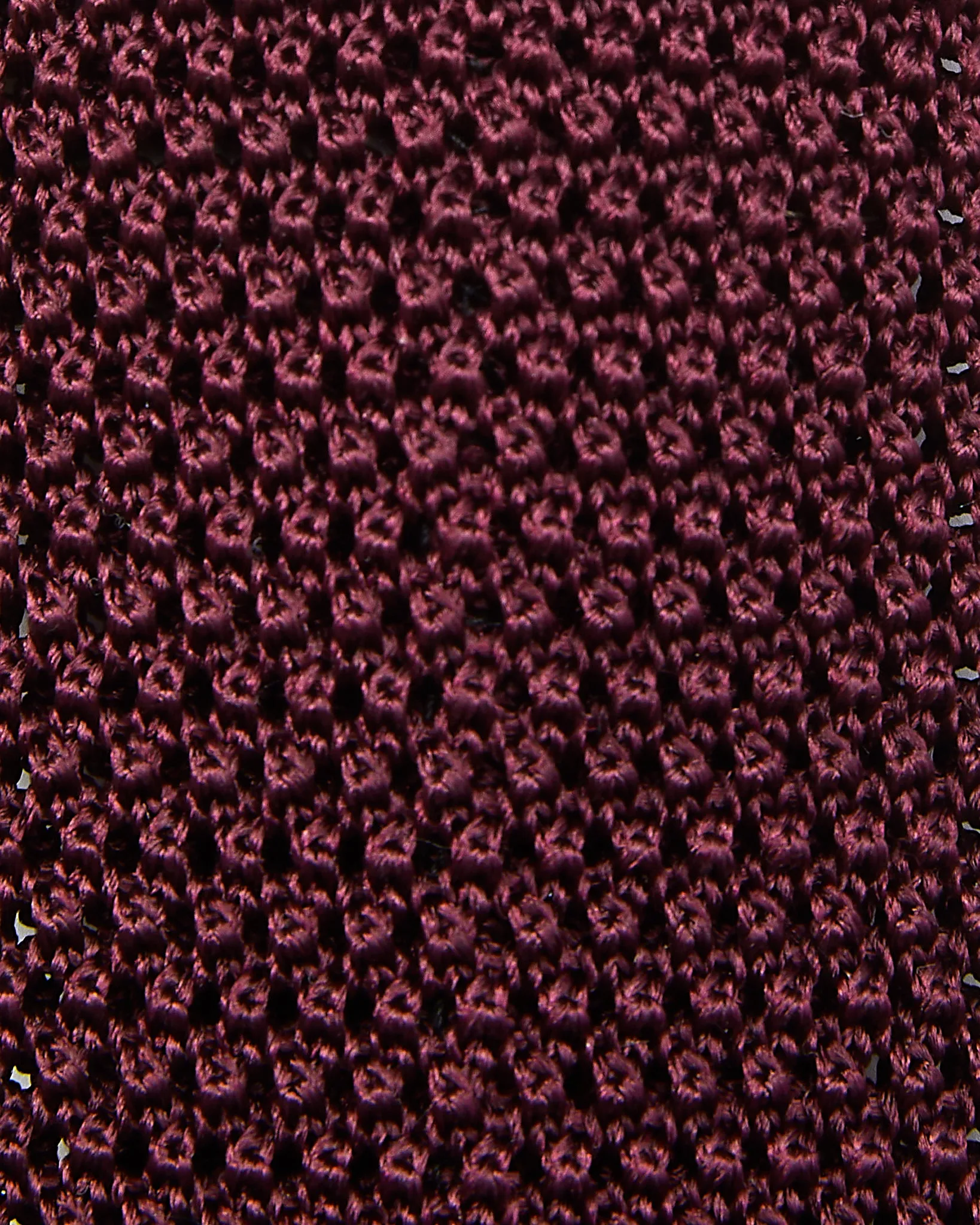 Silk Knit Tie in Oxblood sold by Mashburn product image thumbnail 2