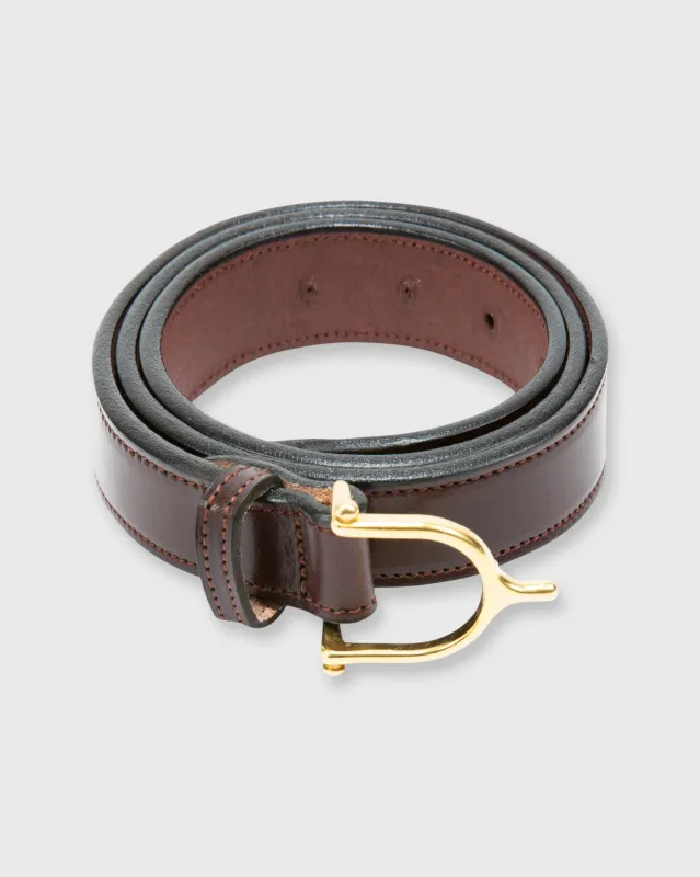 1" Spur Belt in Havana Bridle sold by Mashburn