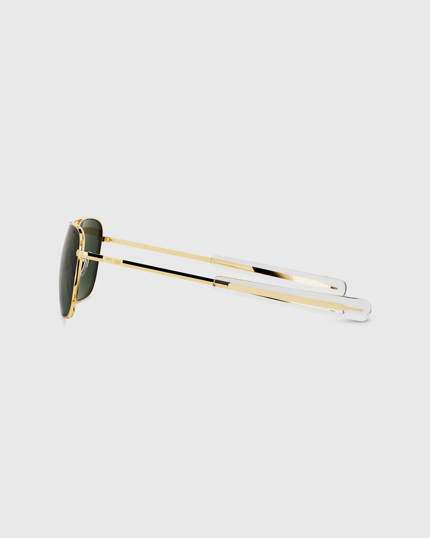 Aviator Sunglasses in 23K Gold/AGX sold by Mashburn product image thumbnail 3