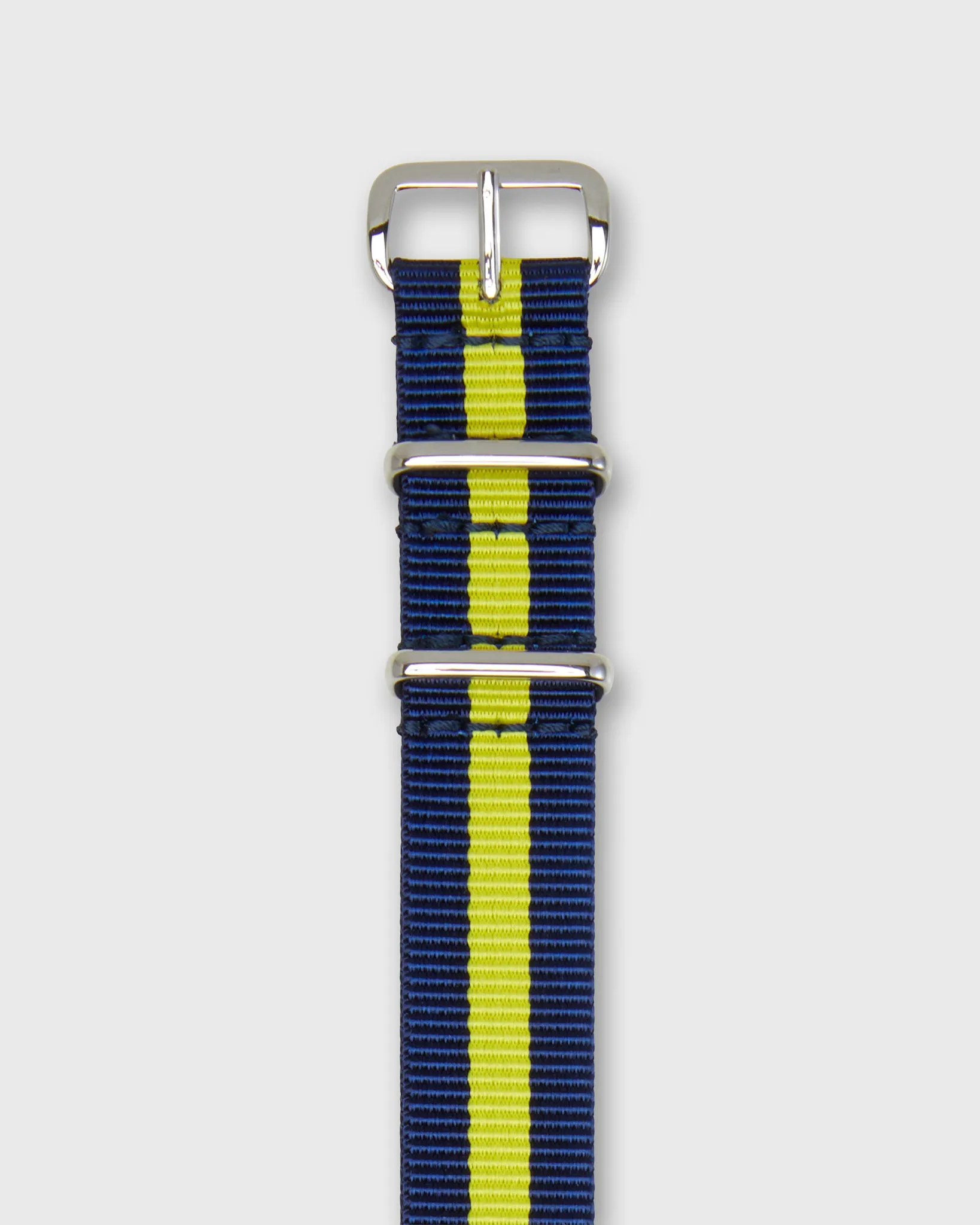 Nato Watch Strap in Blue/Yellow Stripe sold by Mashburn product image thumbnail 2