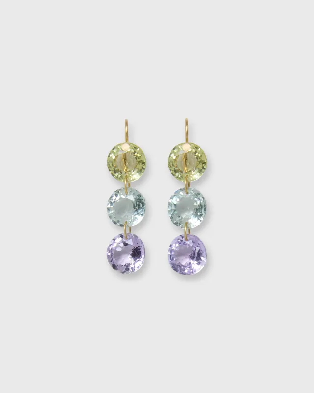 Rivieres Earrings in Multicolored Pastel sold by Mashburn