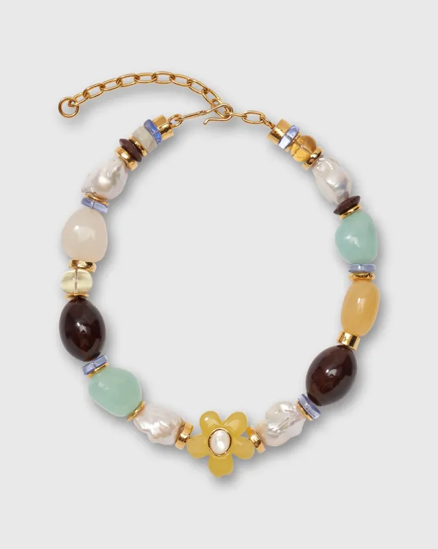 Mistflower Necklace in Limoncello sold by Mashburn