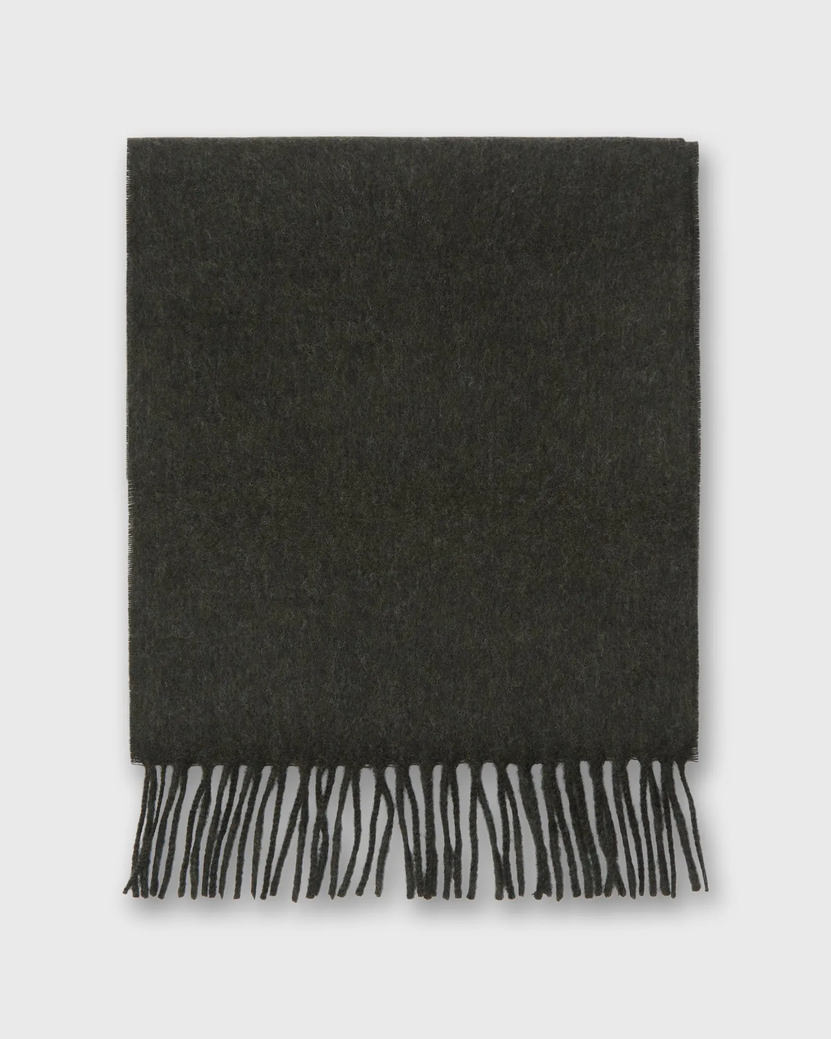 Merino Scarf in Dark Moss sold by Mashburn