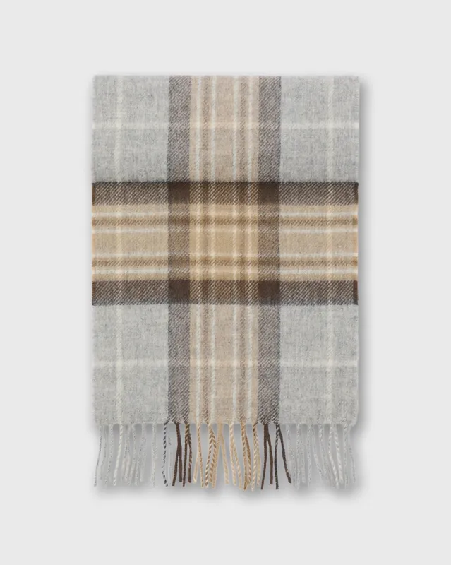 Tartan Merino Scarf in Mckellar sold by Mashburn