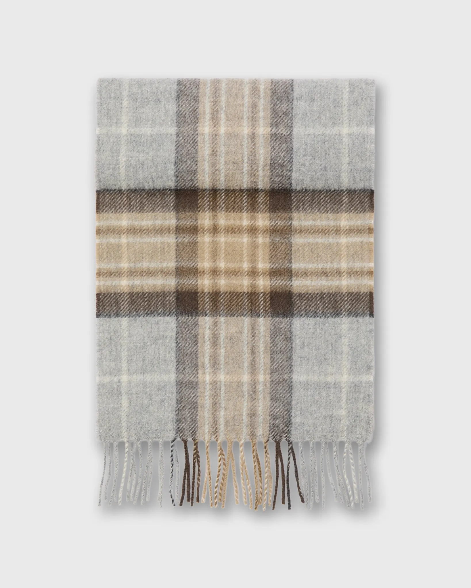 Tartan Merino Scarf in Mckellar sold by Mashburn