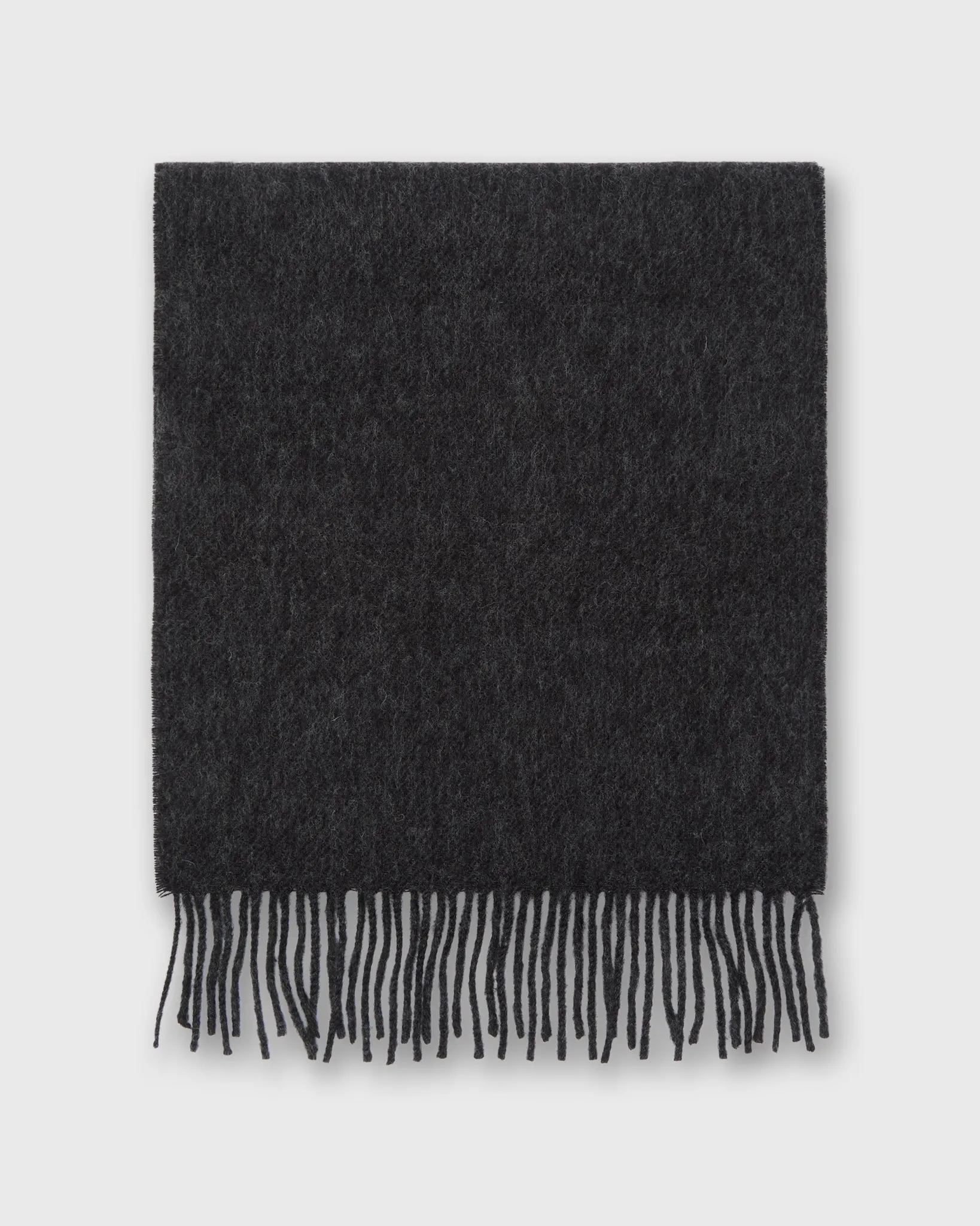 Merino Scarf in Dark Charcoal sold by Mashburn