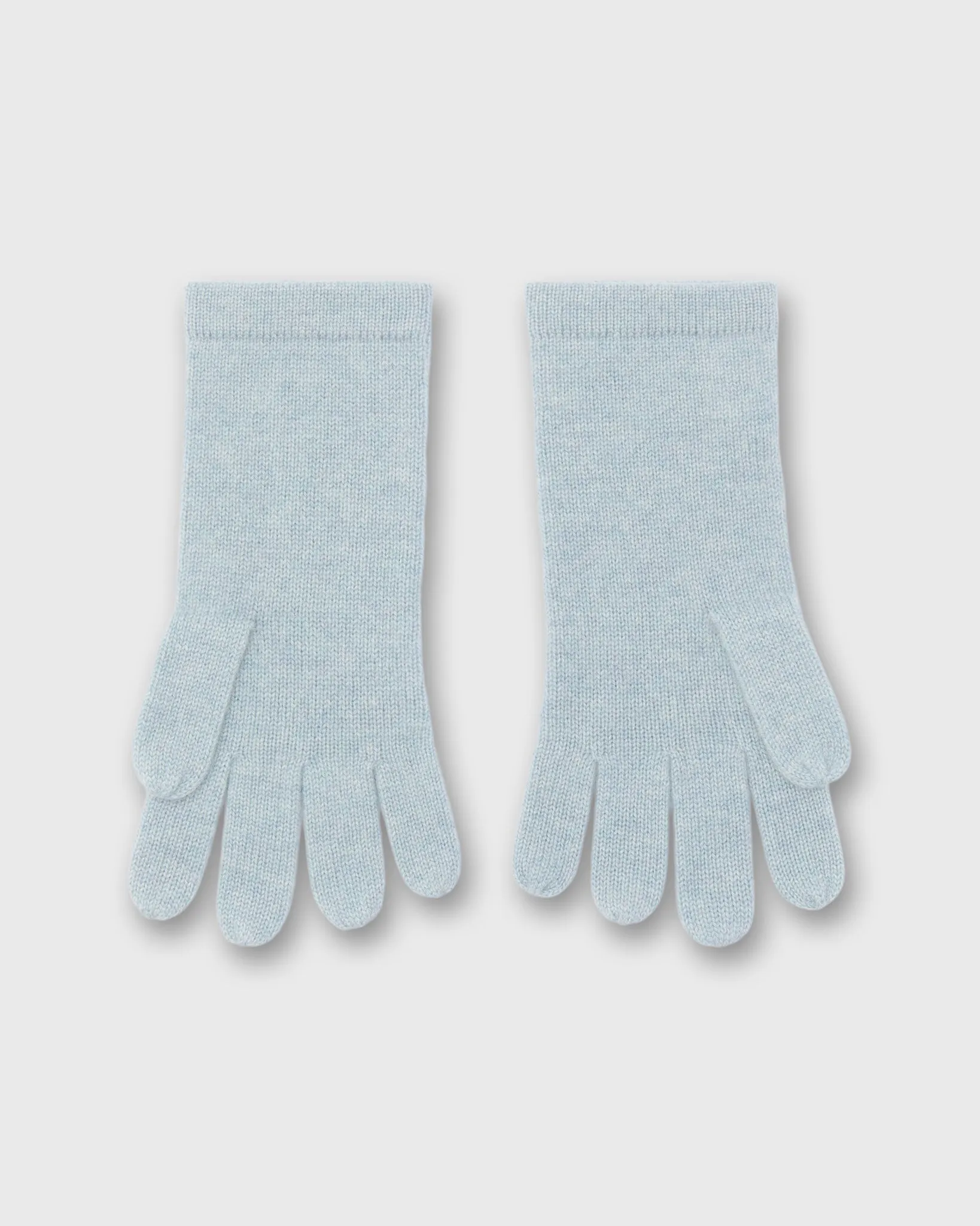 Cable Cashmere Gloves in Pale Blue sold by Mashburn product image thumbnail 2