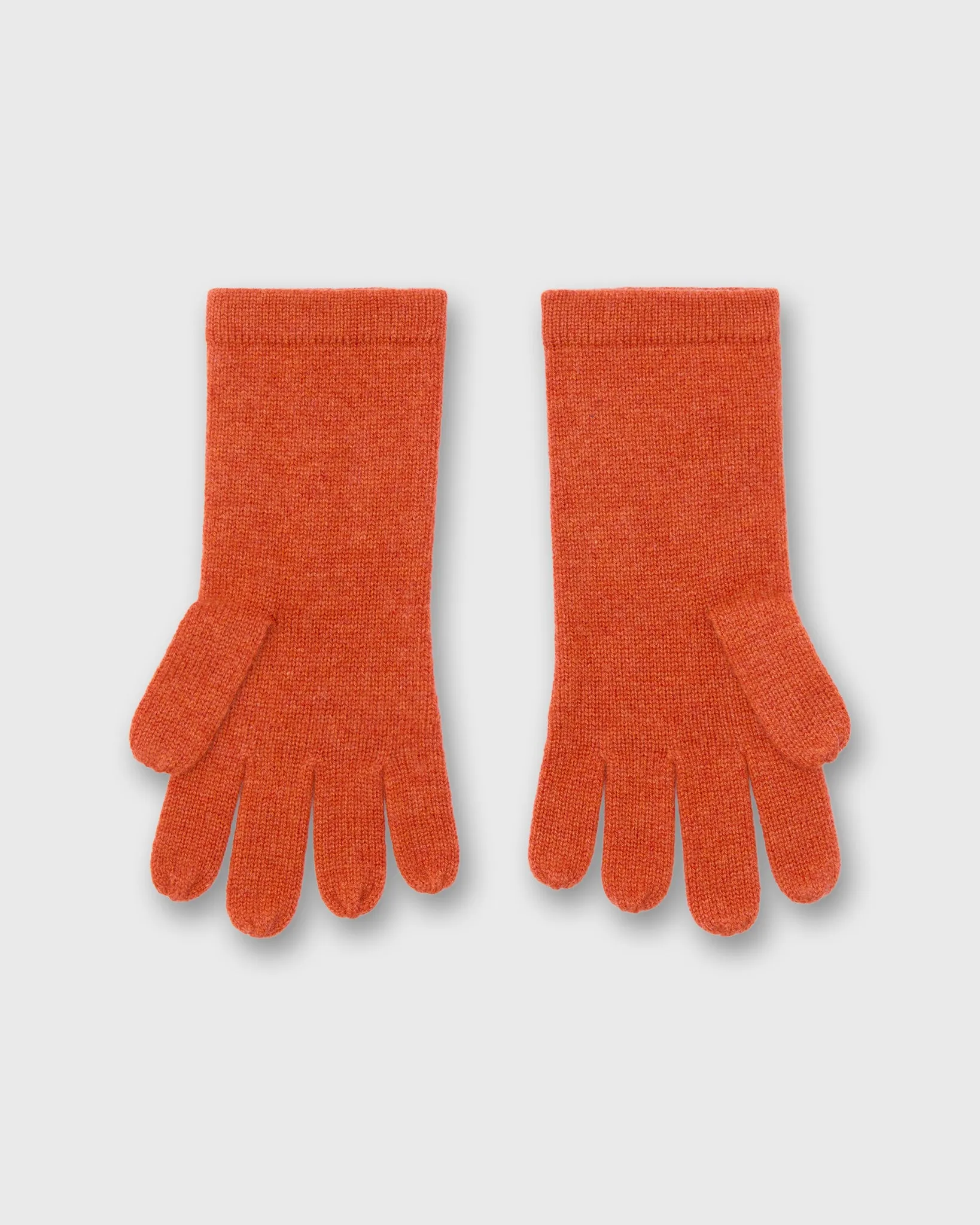 Cable Cashmere Gloves in Orange sold by Mashburn product image thumbnail 2