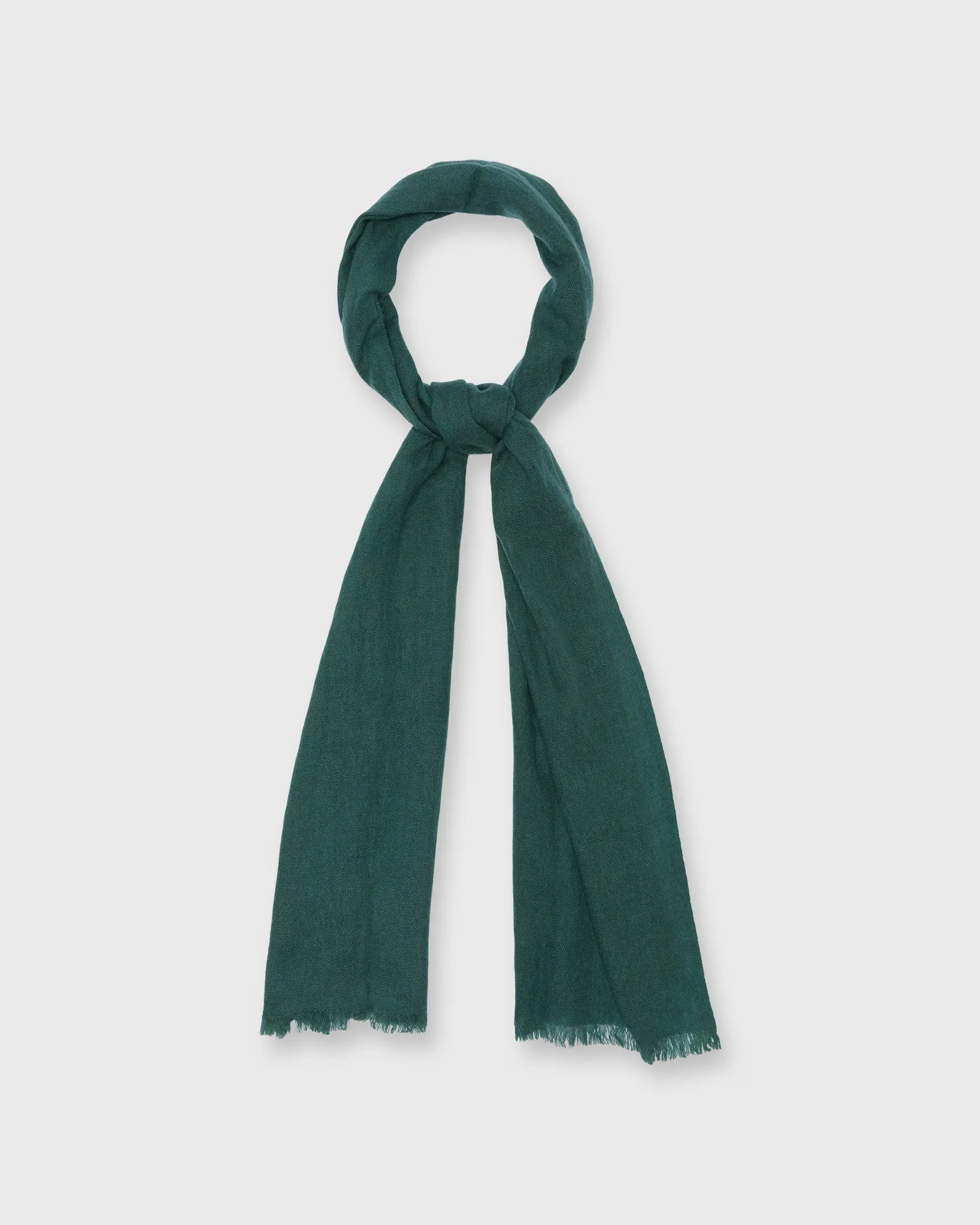 Cashmere Gauze Scarf in Forest sold by Mashburn product image thumbnail 2