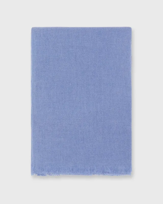 Cashmere Gauze Scarf in Harbour sold by Mashburn