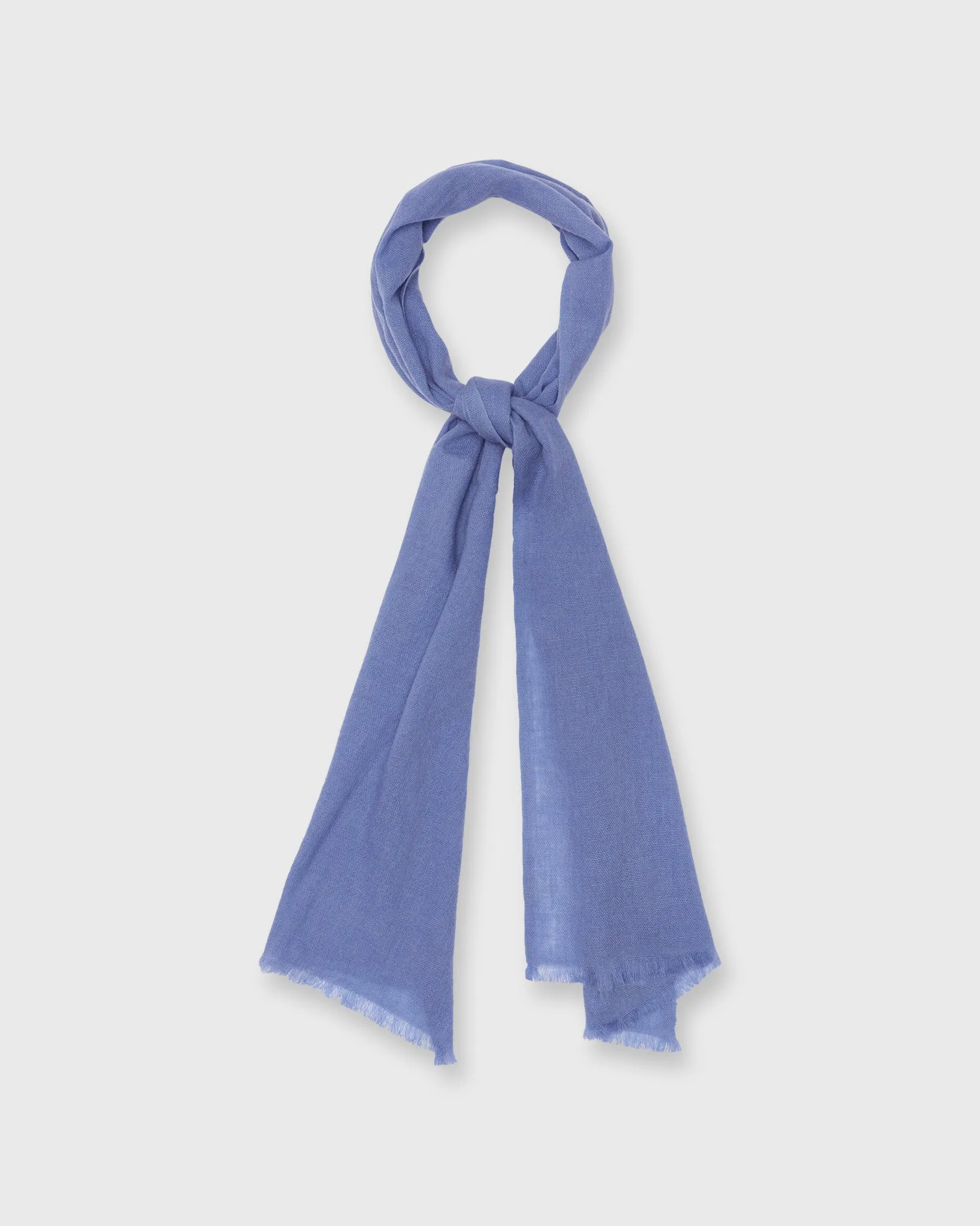 Cashmere Gauze Scarf in Harbour sold by Mashburn product image thumbnail 2