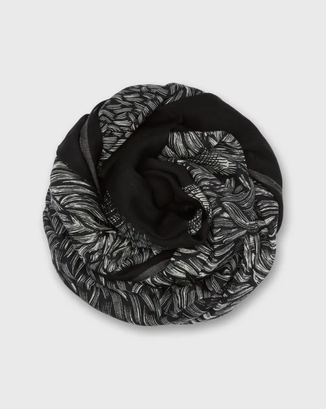 Walter Scarf in Black sold by Mashburn