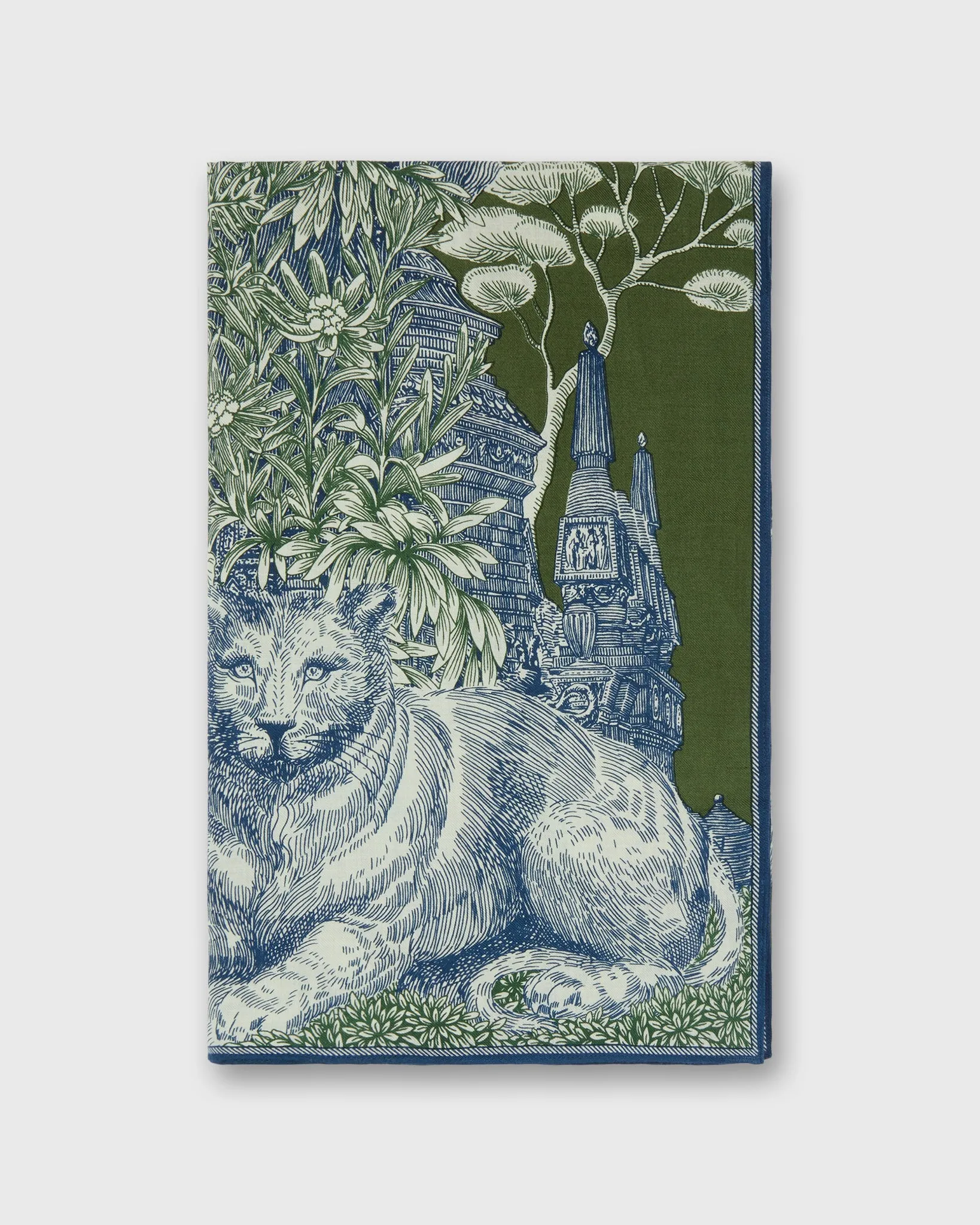 Piranesi Scarf in Khaki sold by Mashburn product image thumbnail 2