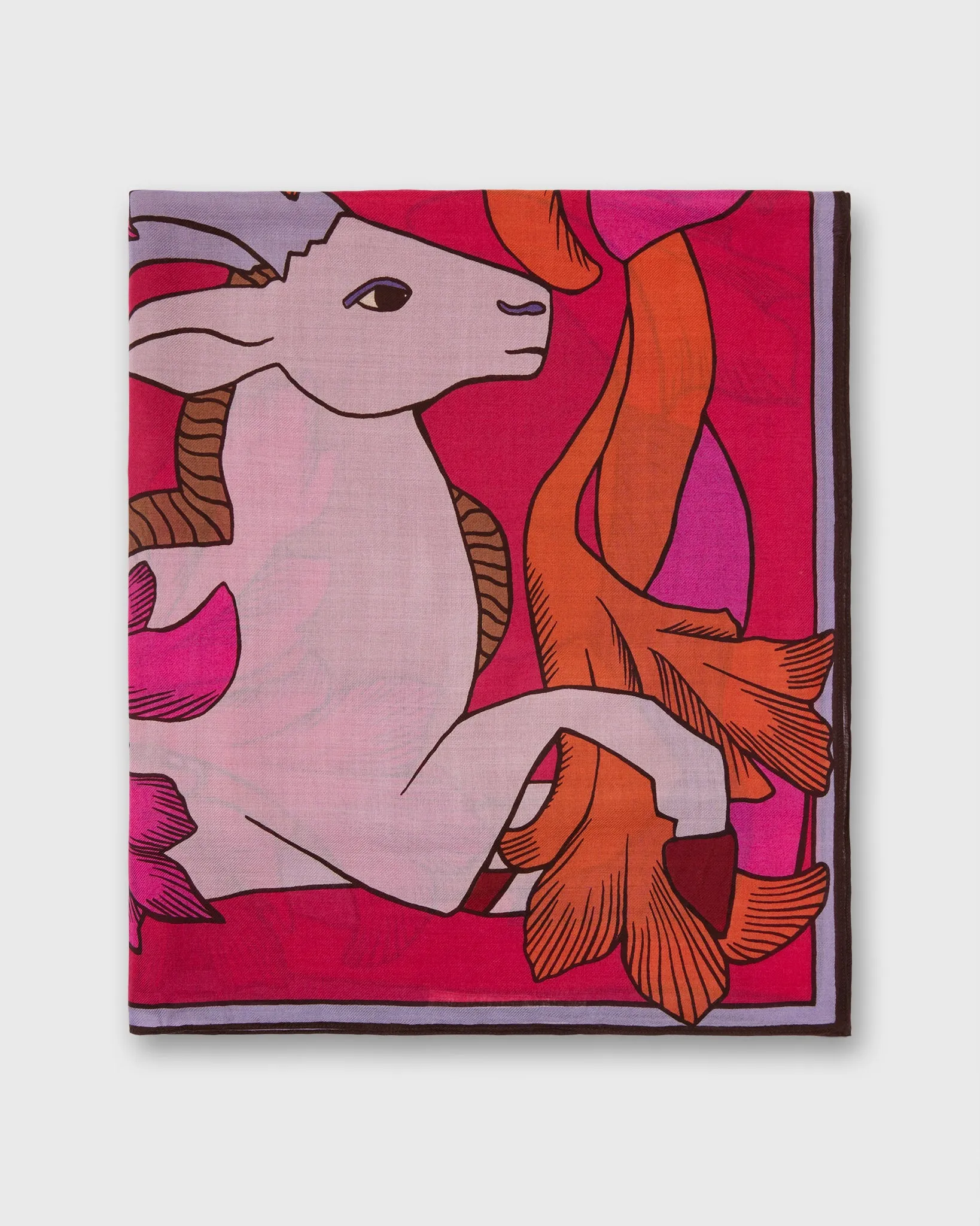 Cavale Scarf in Red sold by Mashburn product image thumbnail 2