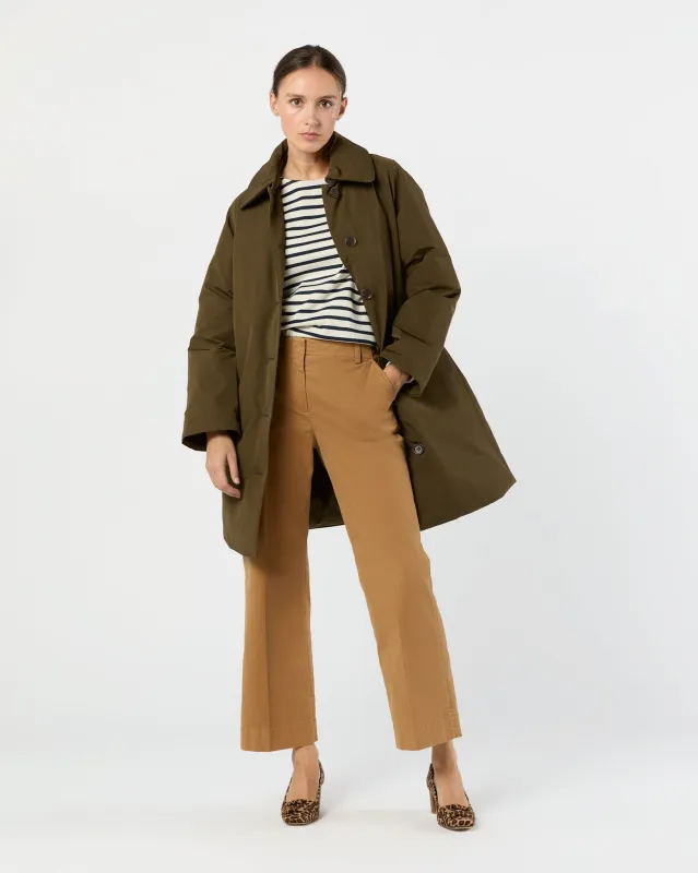 Sangria Coat in Military sold by Mashburn