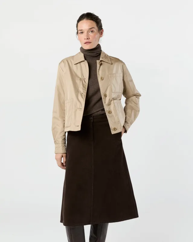 Orzata Jacket in Beige sold by Mashburn