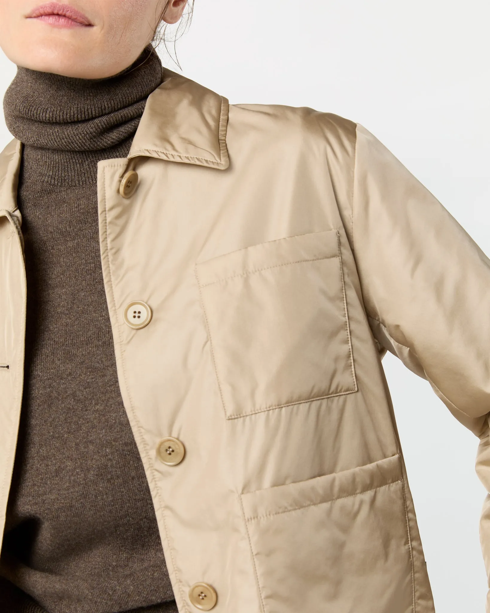 Orzata Jacket in Beige sold by Mashburn product image thumbnail 2