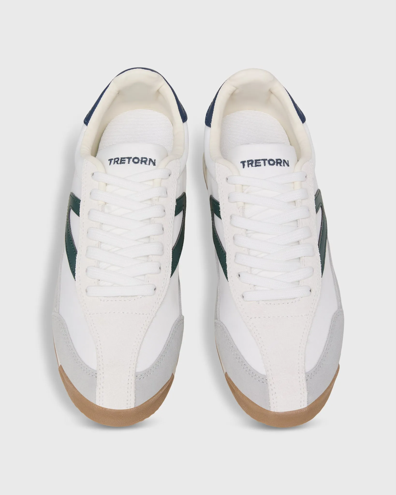Women's Rawlins 2.0 Sneaker in White/Green/Navy sold by Mashburn product image thumbnail 2