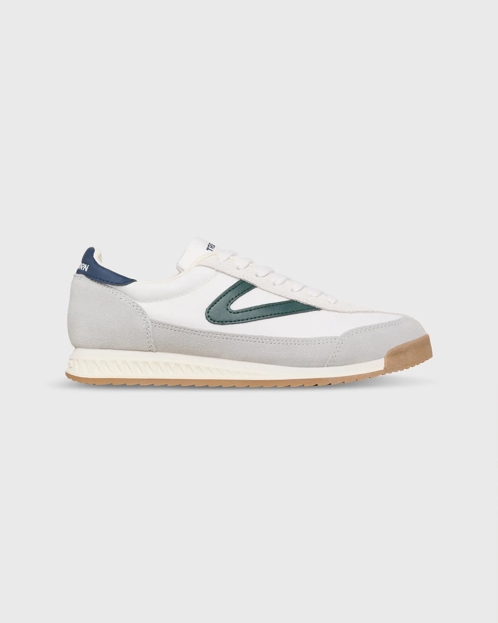 Women's Rawlins 2.0 Sneaker in White/Green/Navy sold by Mashburn