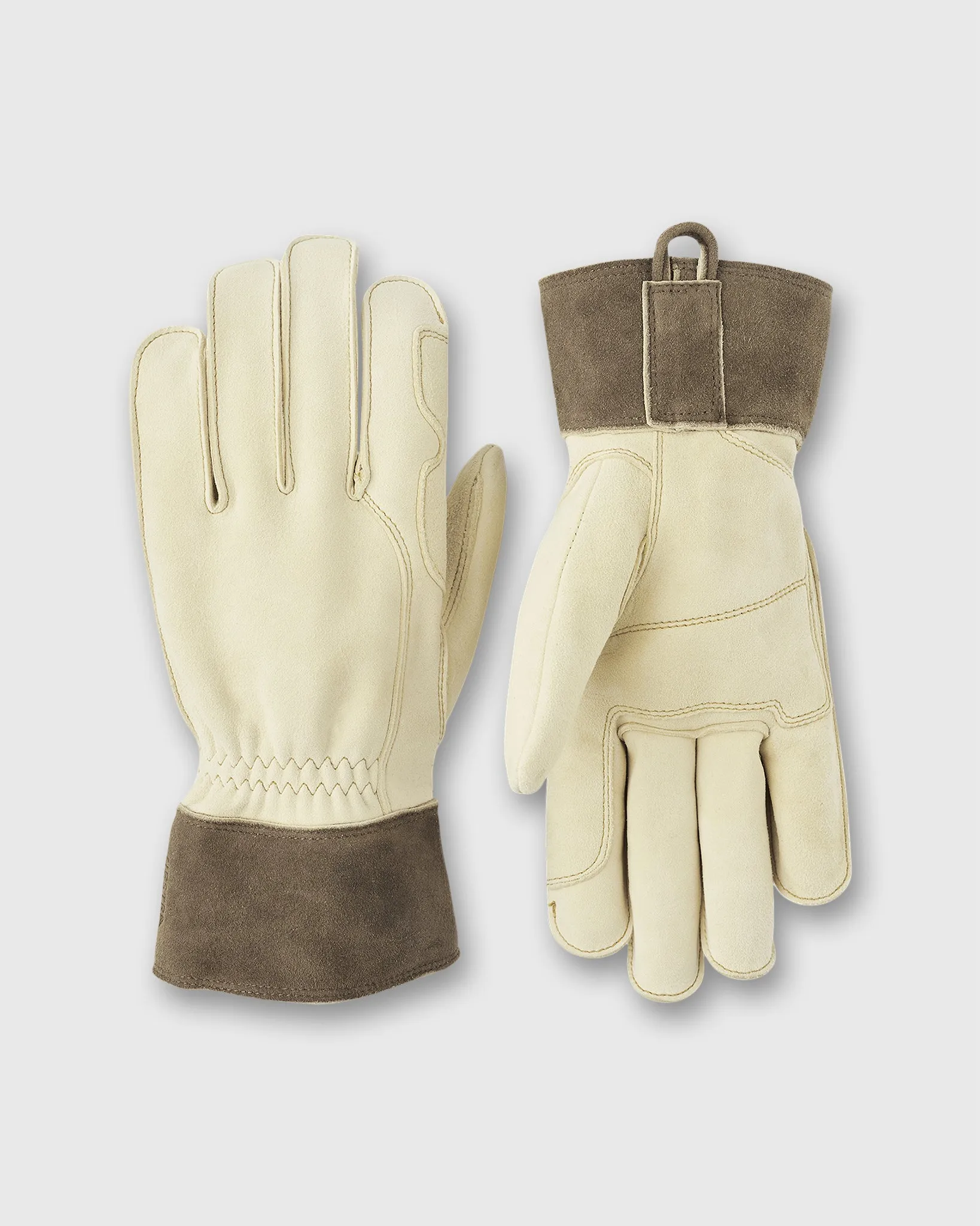 Chamois Ranch Gloves in Natural Yellow sold by Mashburn