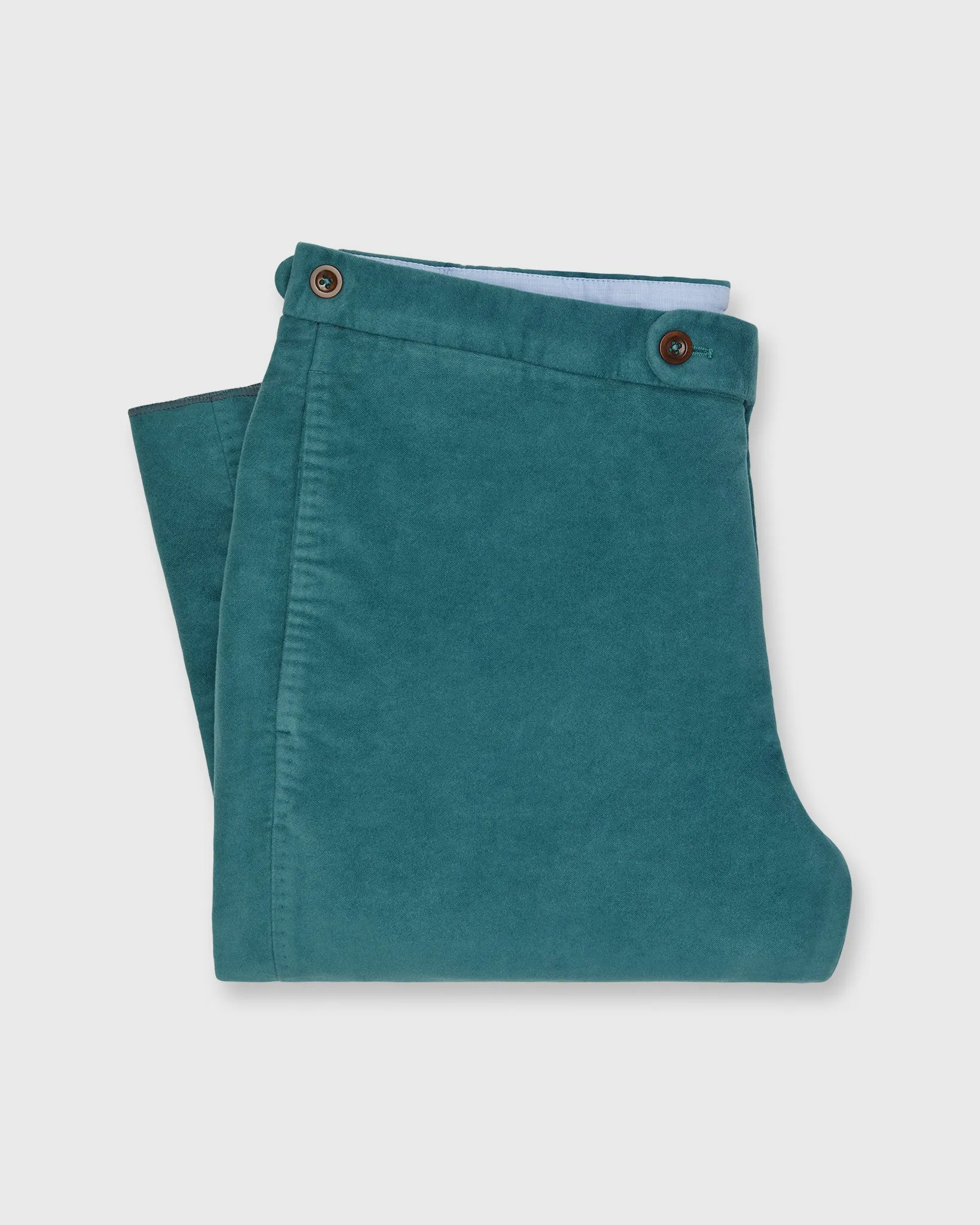 Side-Tab Sport Trouser in Juniper Moleskin sold by Mashburn product image thumbnail 2