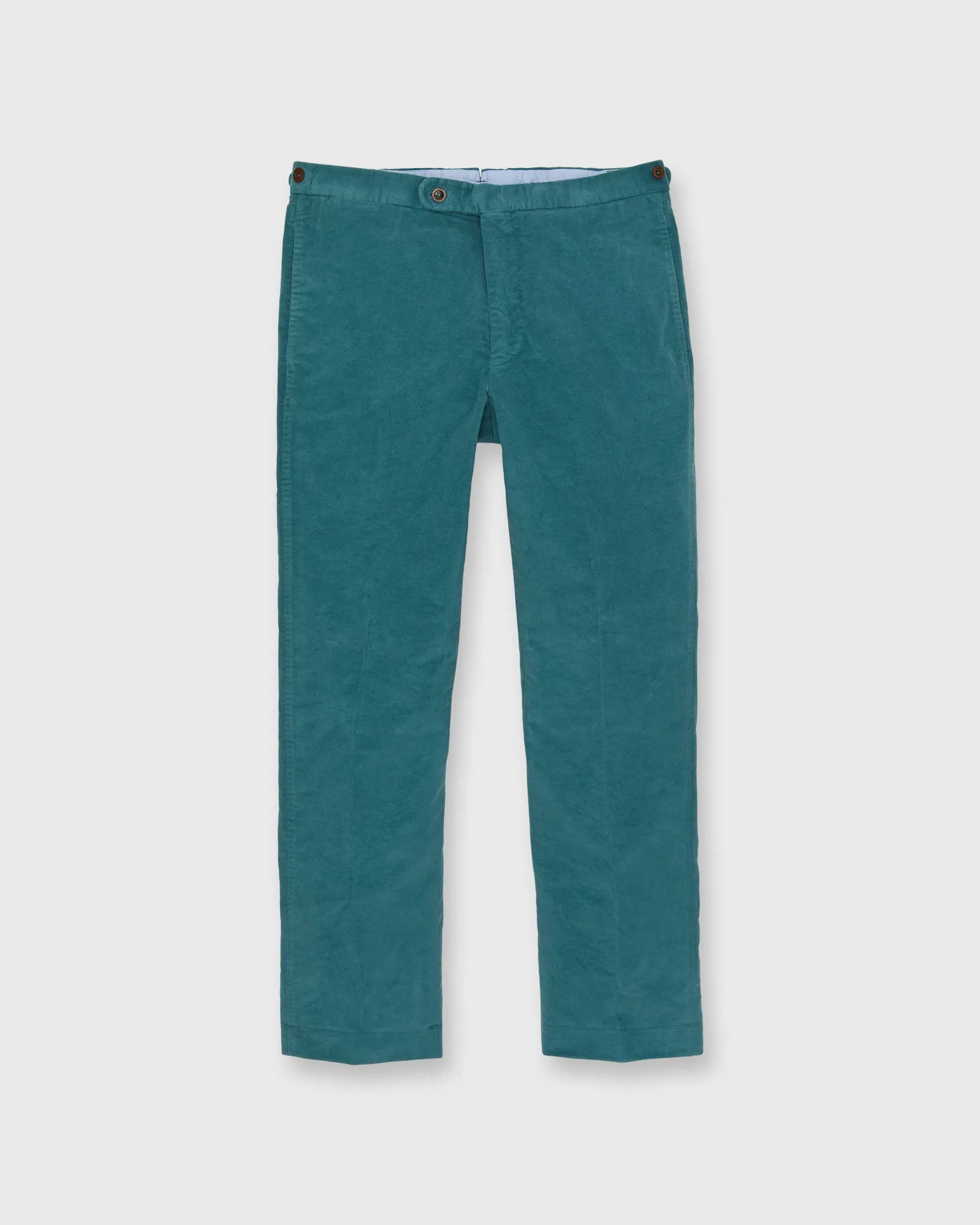 Side-Tab Sport Trouser in Juniper Moleskin sold by Mashburn