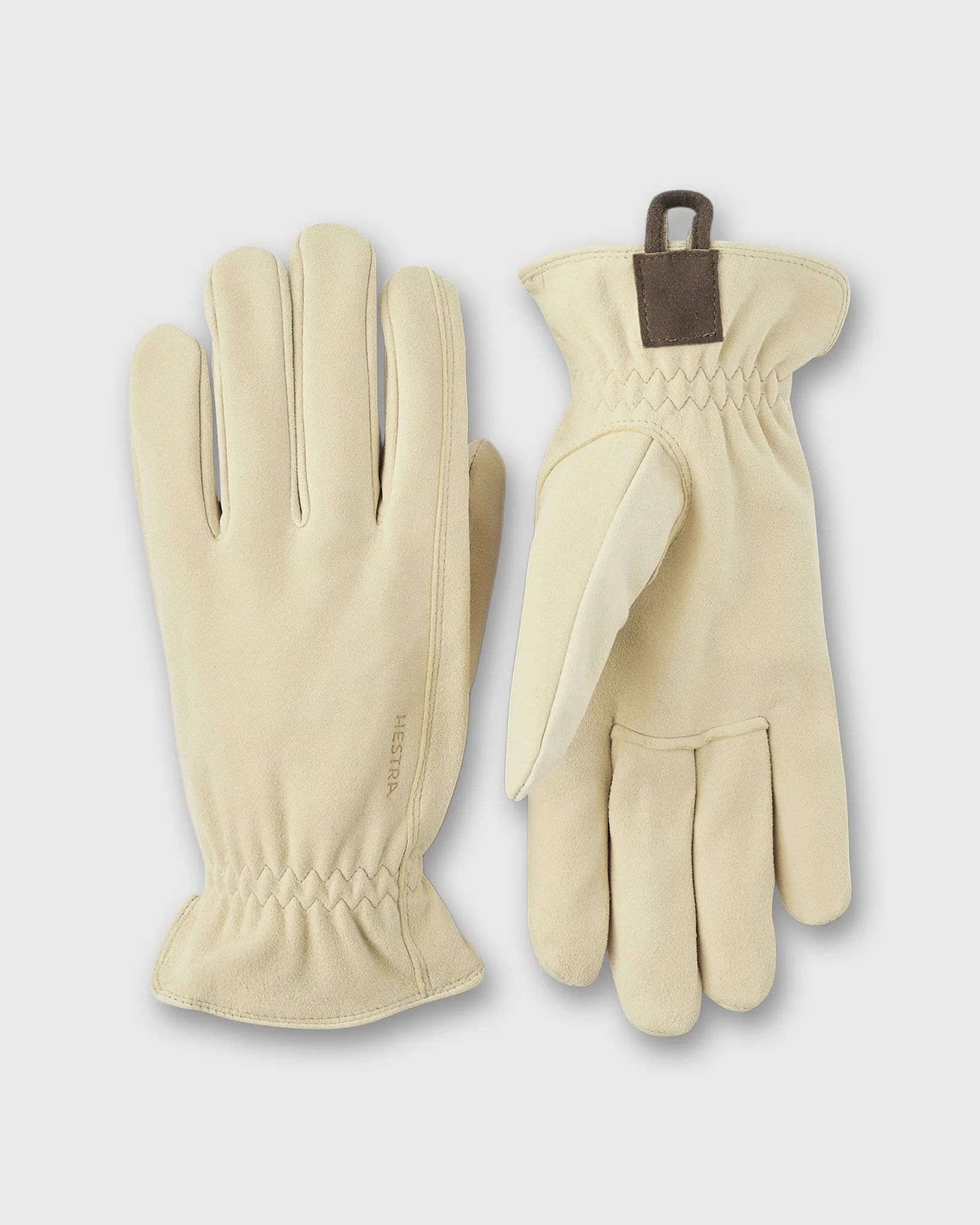 Chamois Work Gloves in Natural Yellow sold by Mashburn
