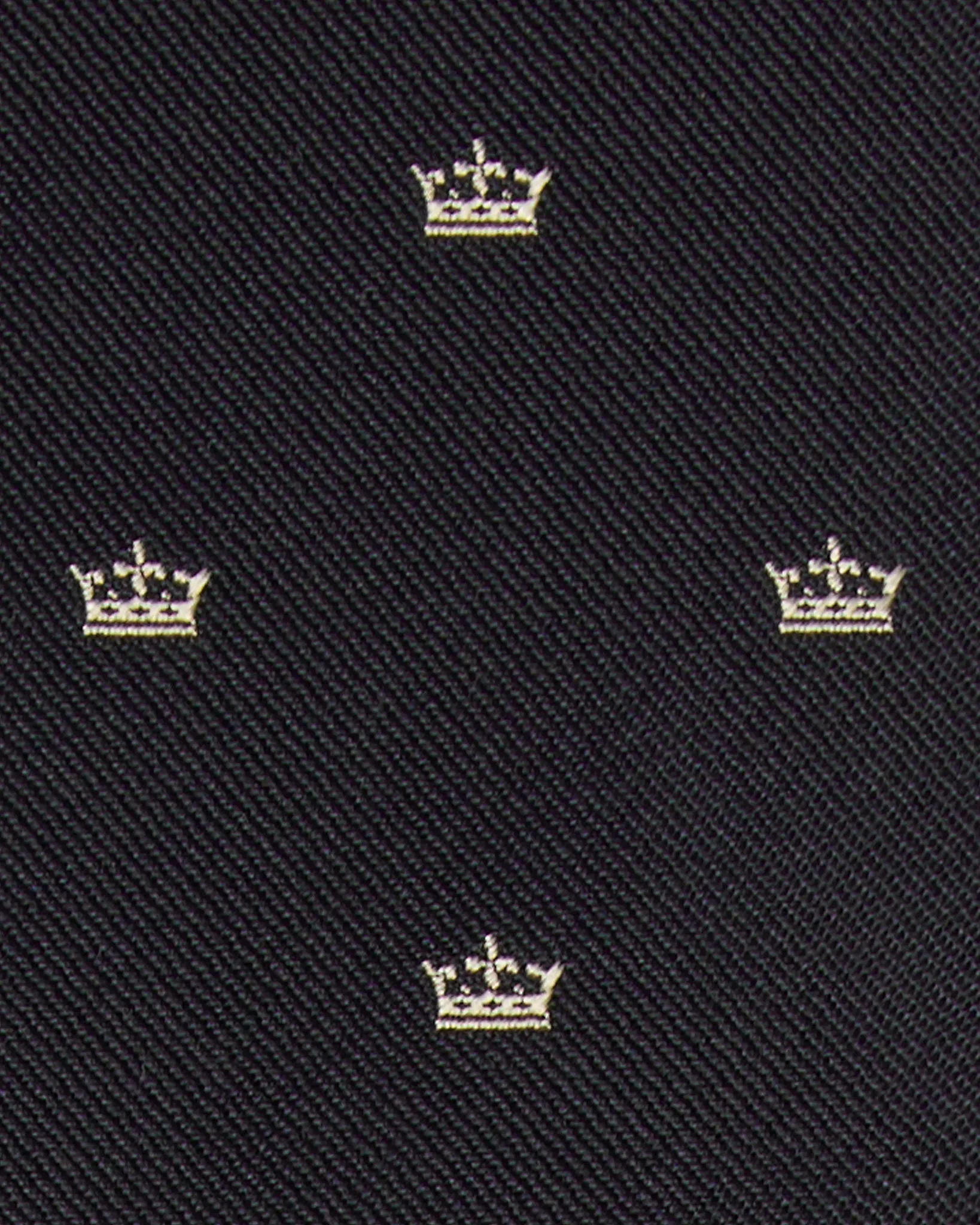 Silk Club Tie in Navy/Bone Crown sold by Mashburn product image thumbnail 2