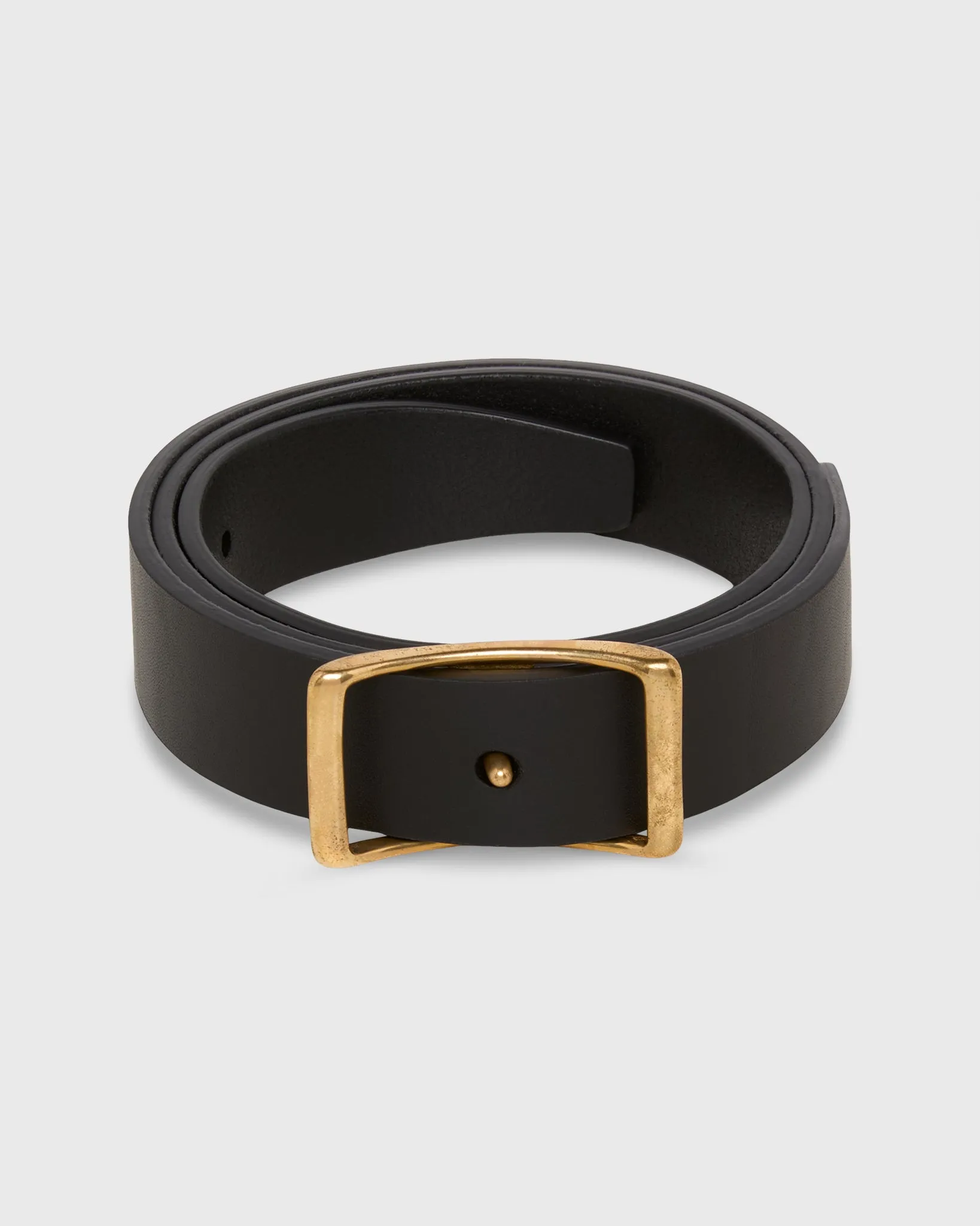 1.25" Conroy Belt in Black Leather sold by Mashburn