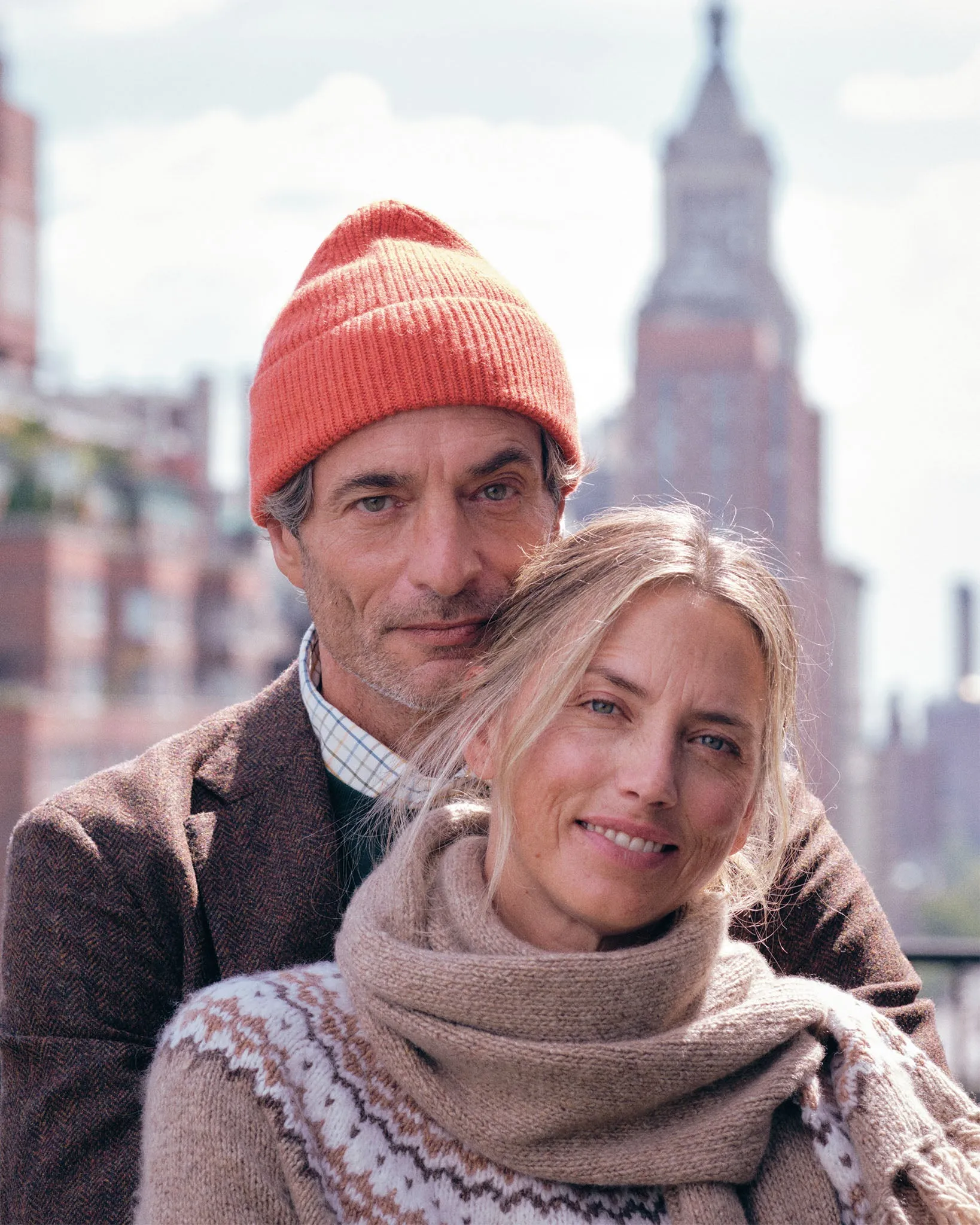 Fine-Gauge Crewneck Sweater in Bottle Cashmere sold by Mashburn