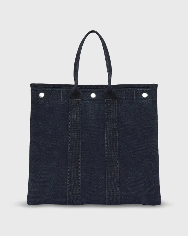 The Perfect Weekday Tote in Navy sold by Mashburn