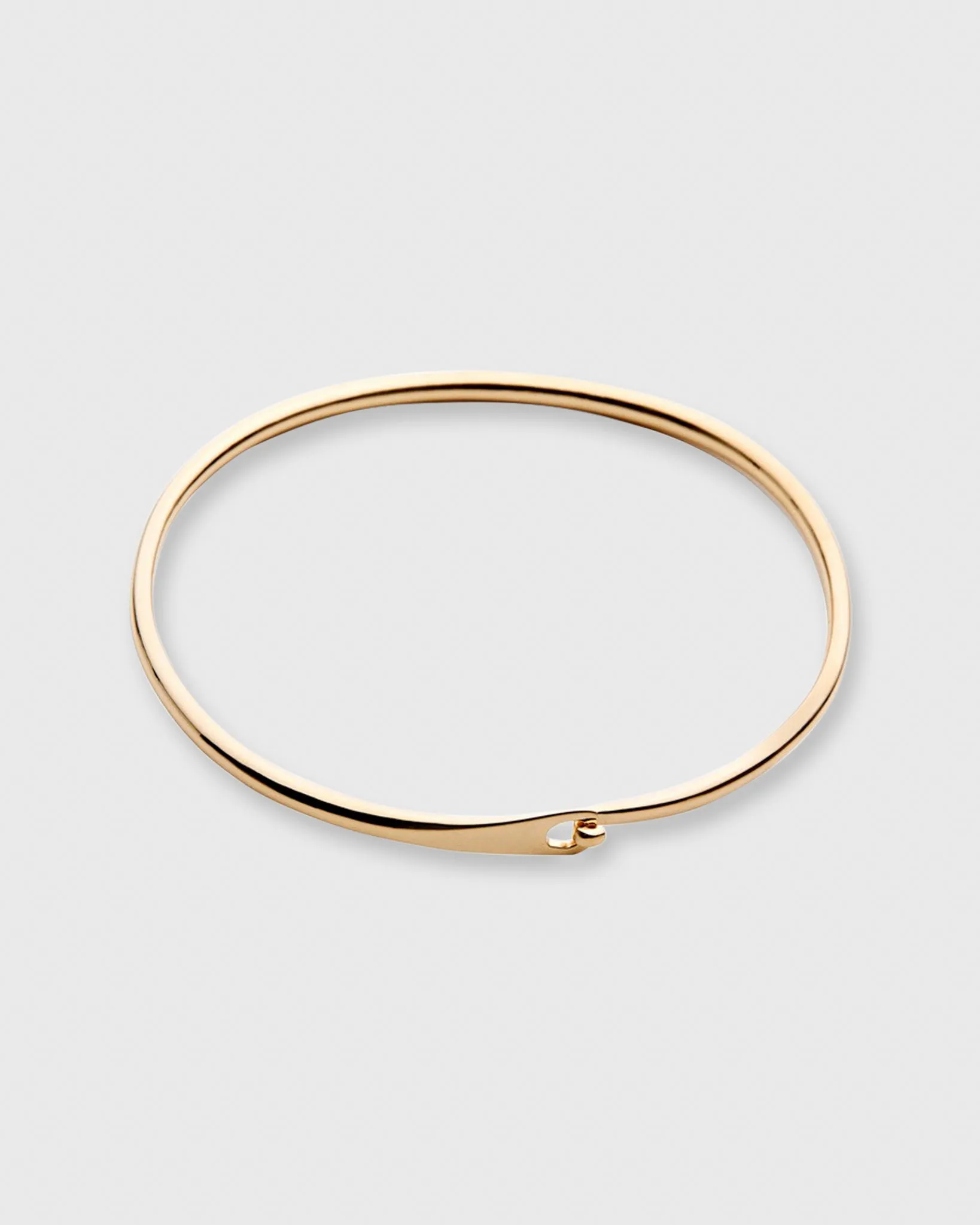 Wire Simple Wrist Bracelet in Gold-Plated Brass sold by Mashburn