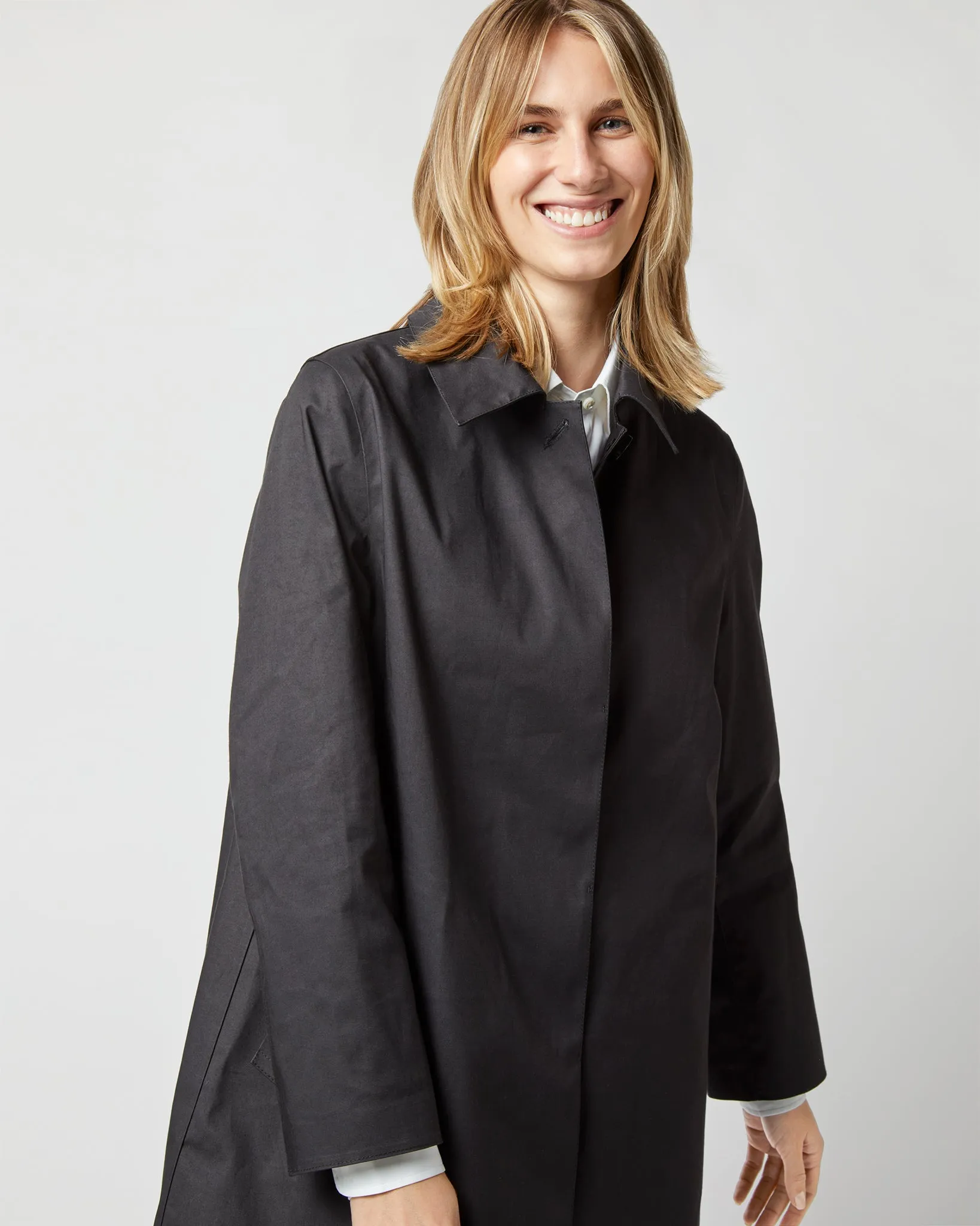Banton Coat in Black sold by Mashburn product image thumbnail 2