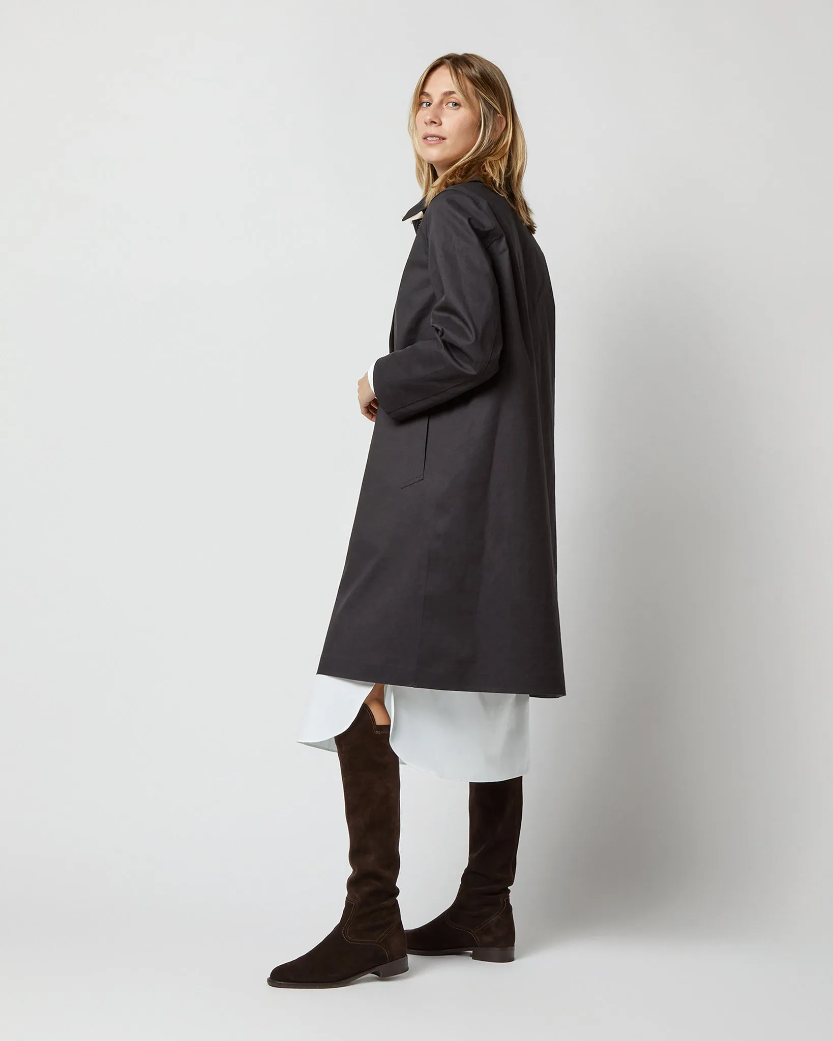 Banton Coat in Black sold by Mashburn product image thumbnail 3