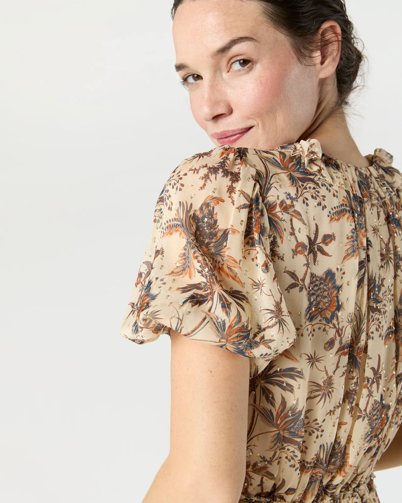 Rosamunde Dress in Cameo sold by Mashburn product image thumbnail 4