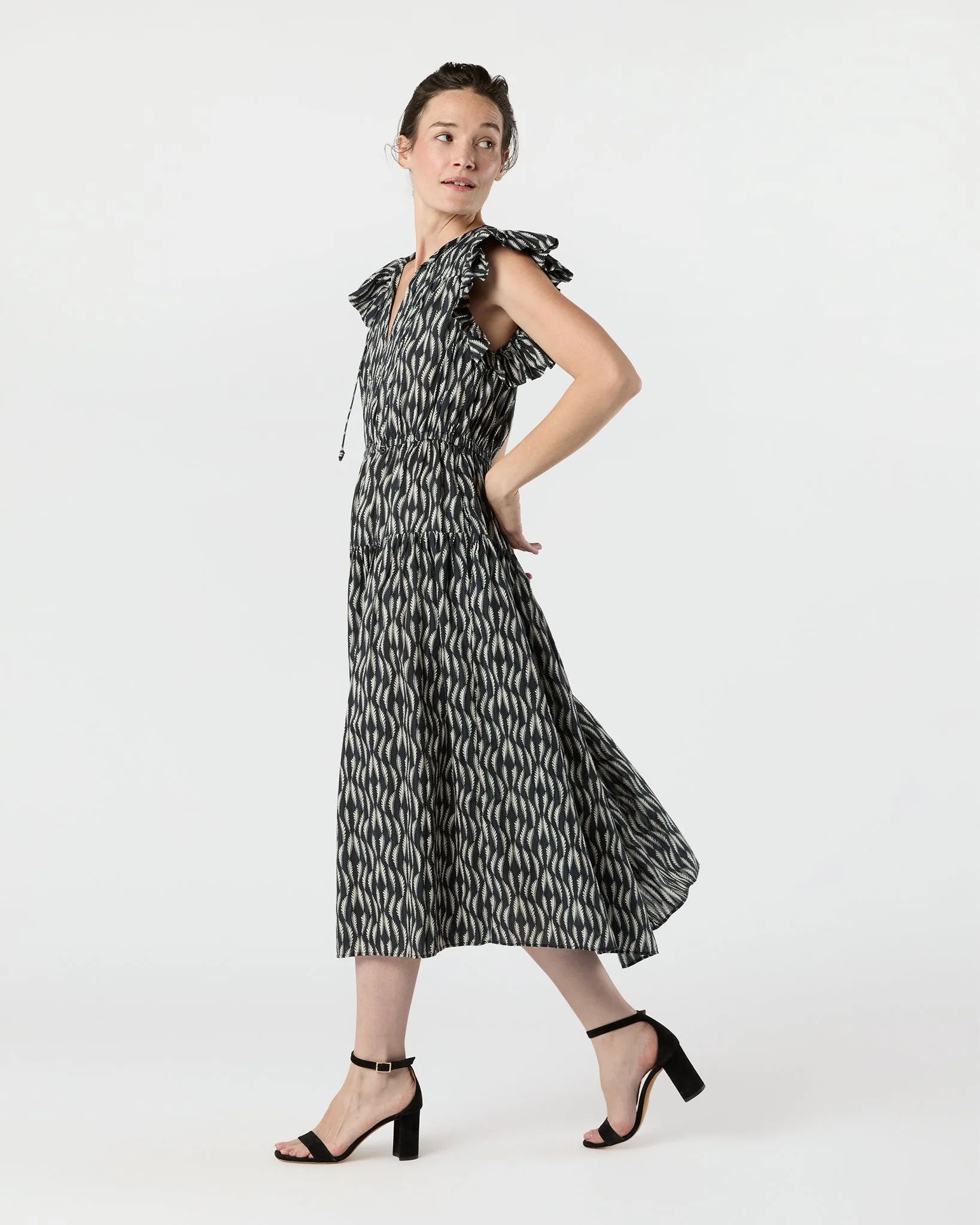 Kairi Dress in Graphite sold by Mashburn product image thumbnail 5
