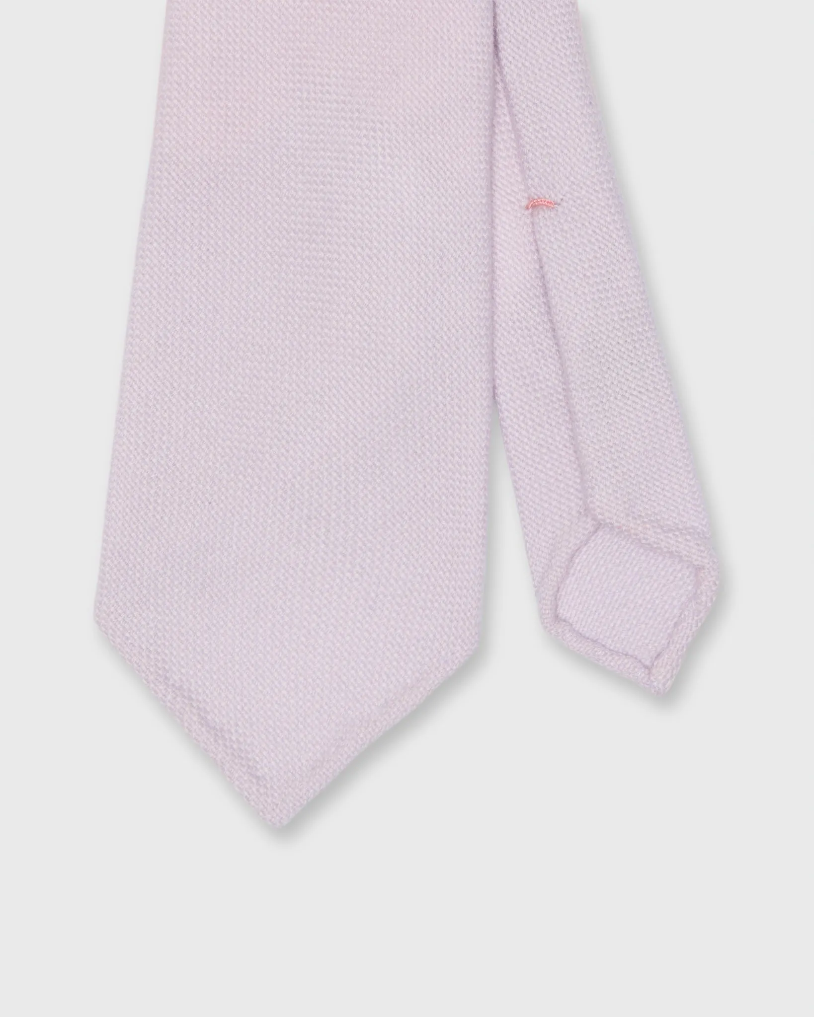 Cashmere Woven Tie in Pink/Bone sold by Mashburn