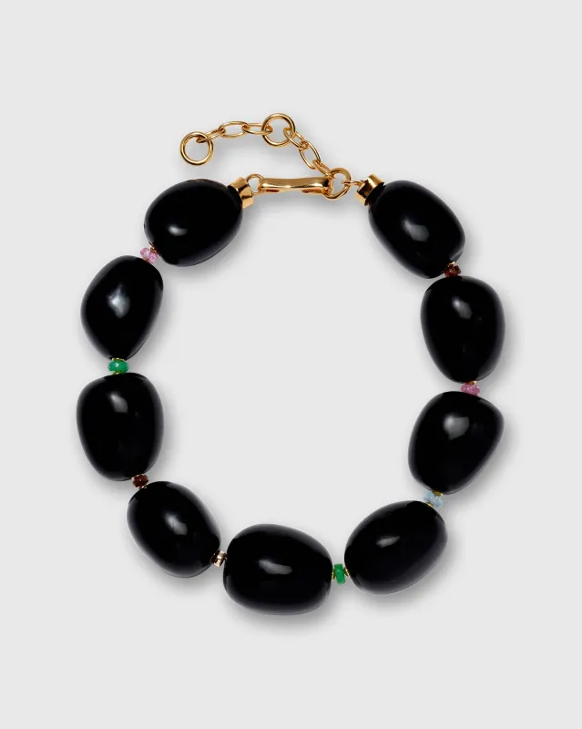 Lobos Collar in Black sold by Mashburn