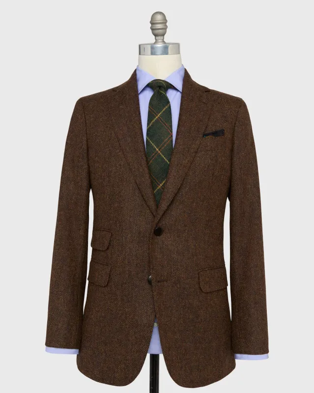Kincaid No. 2 Jacket in Autumn Herringbone Tweed sold by Mashburn