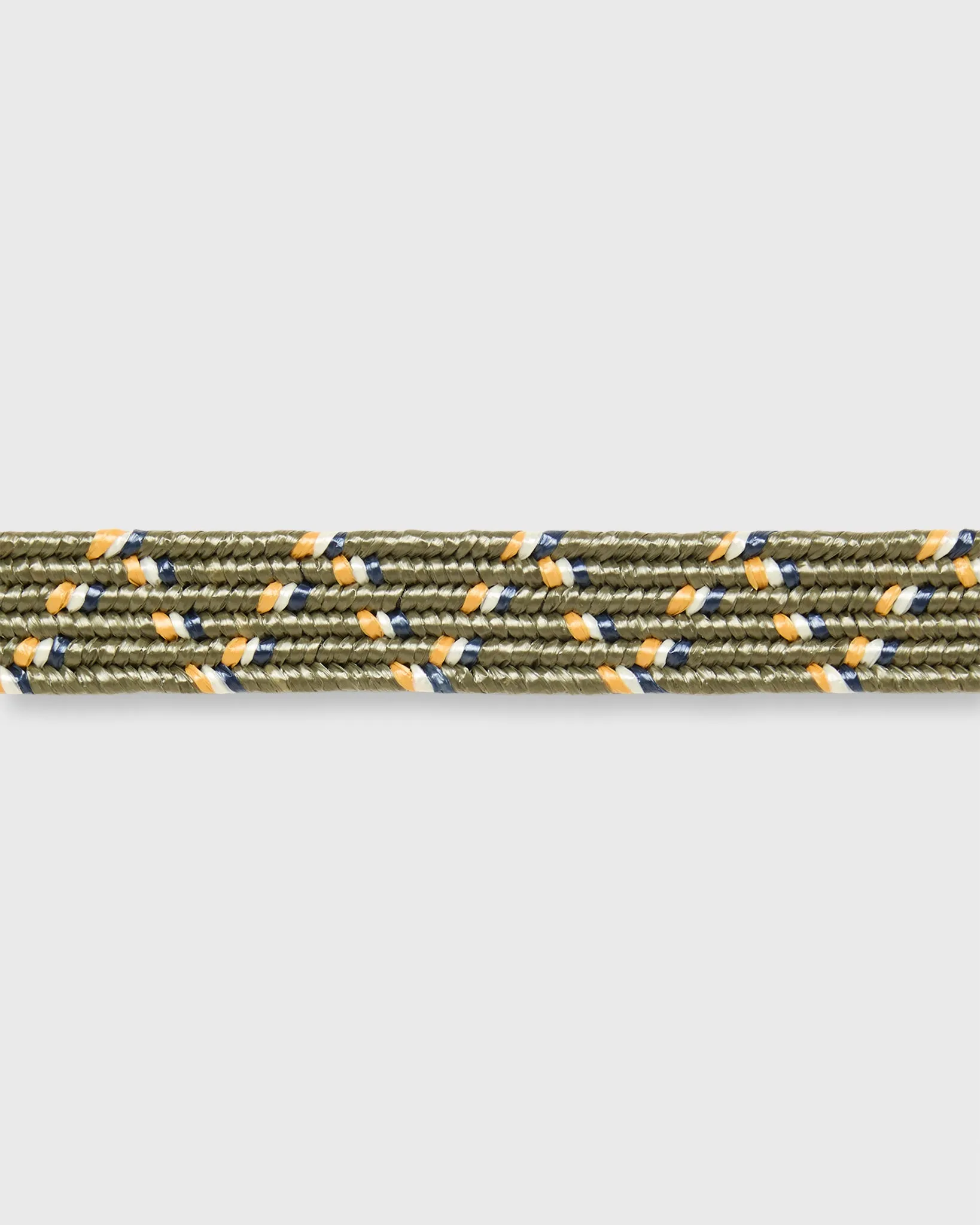 1" Raffia Belt in Olive/Gold/Bone sold by Mashburn product image thumbnail 2