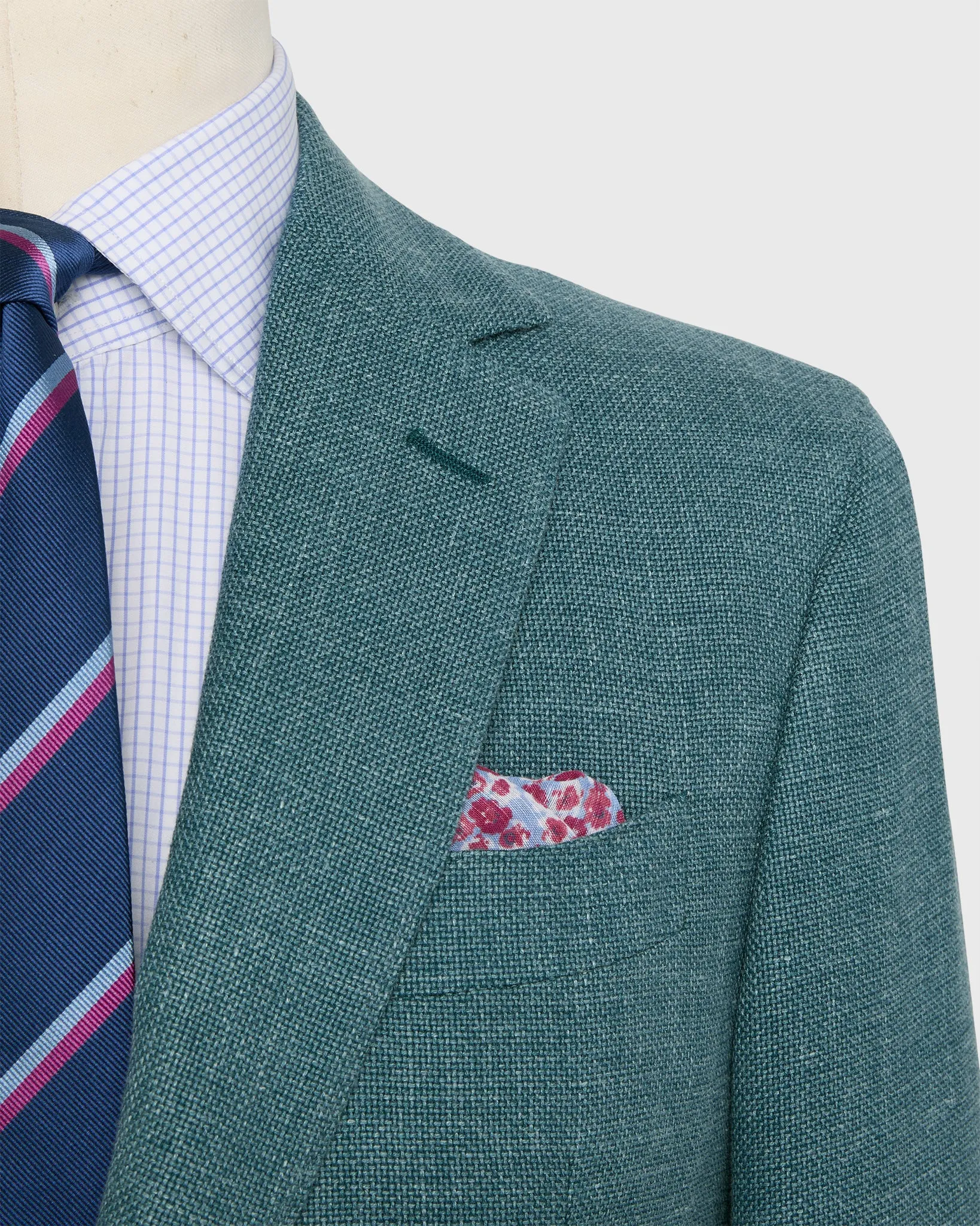 Kincaid No. 2 Jacket in River Hopsack sold by Mashburn product image thumbnail 2