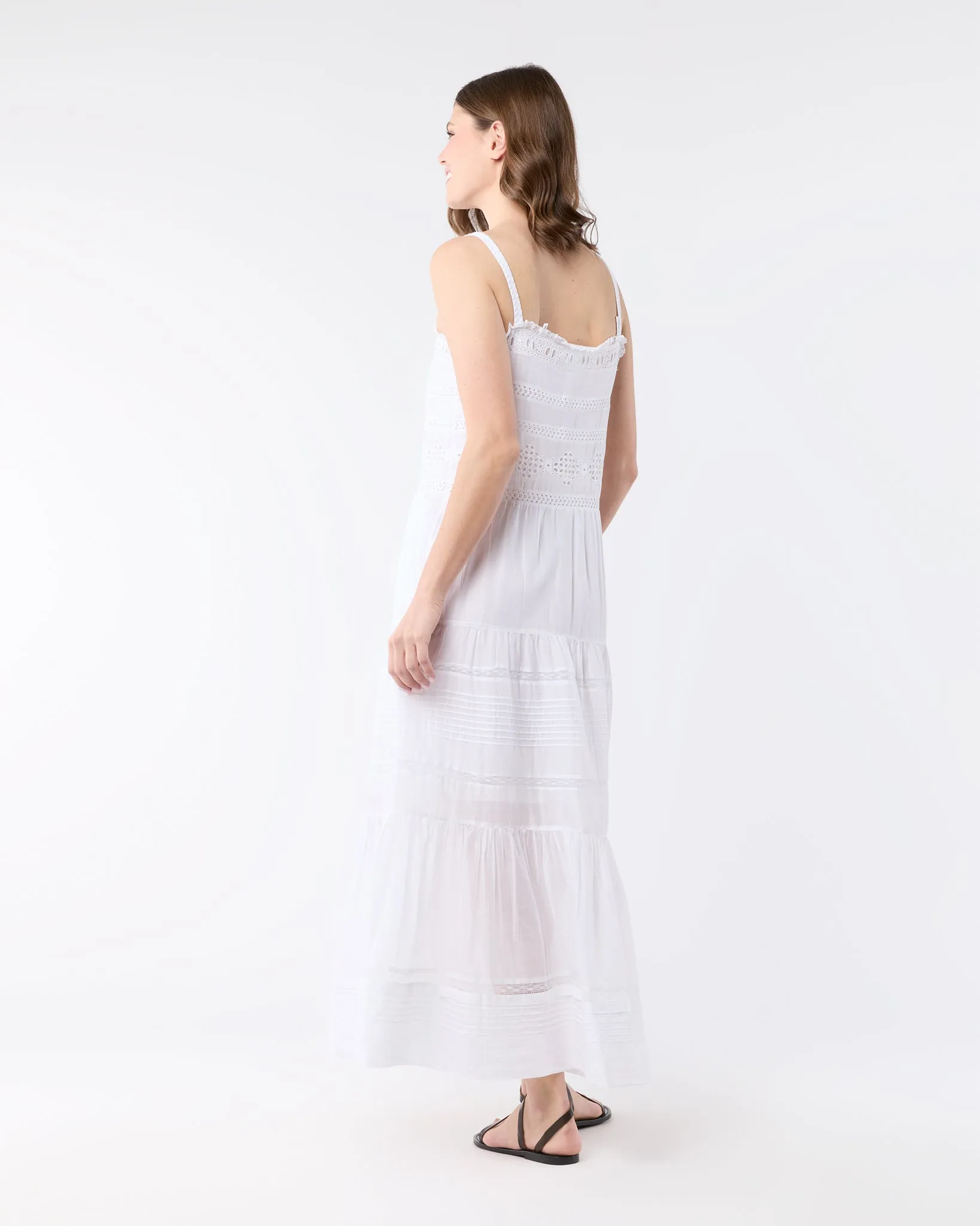 Divine Dress in White sold by Mashburn product image thumbnail 4