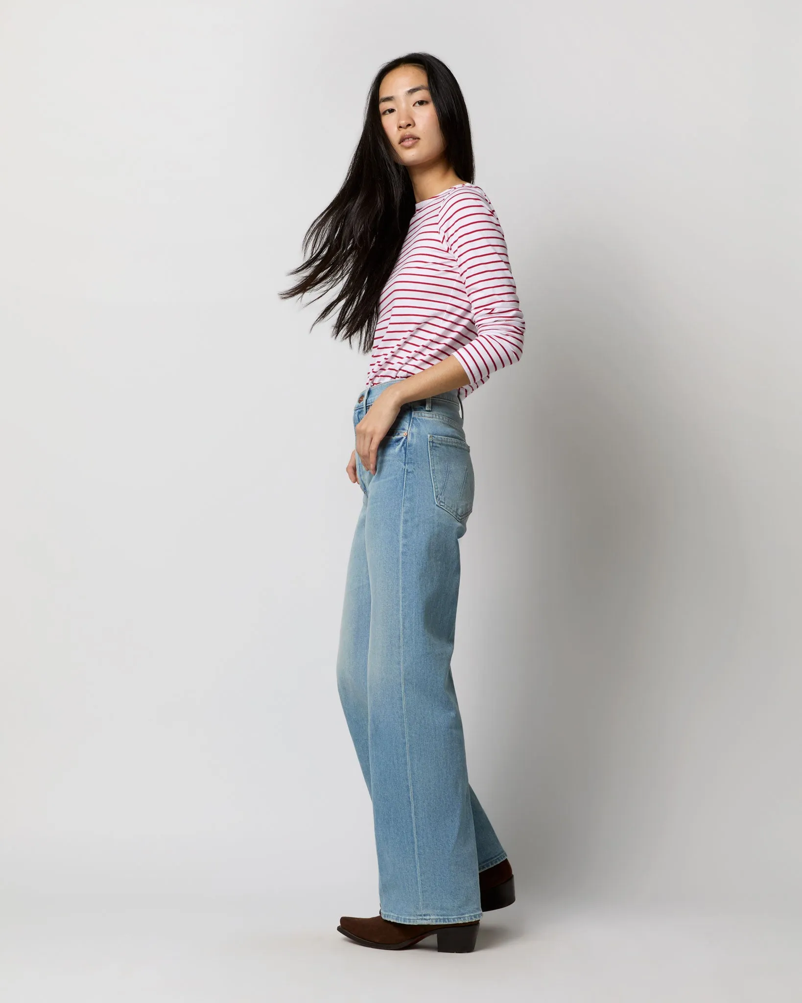 Lil Lasso Sneak Jean in Ivy League Cowboy sold by Mashburn product image thumbnail 3