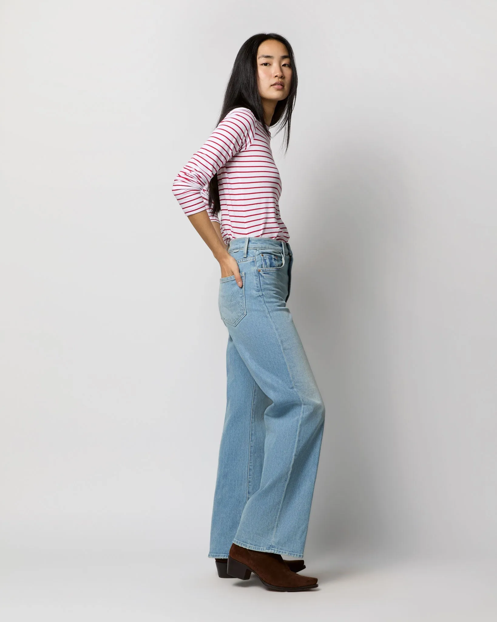 Lil Lasso Sneak Jean in Ivy League Cowboy sold by Mashburn product image thumbnail 4