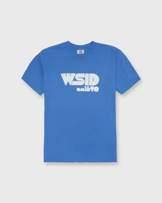 WSID T-Shirt in Mystic Blue made by Sid Mashburn