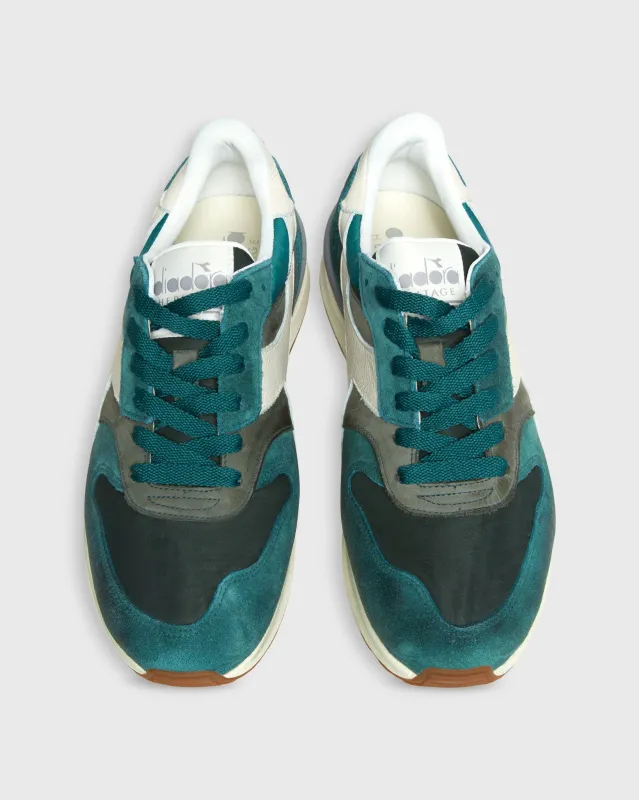 Conquest Nubuck Sneaker in Posy Green sold by Mashburn